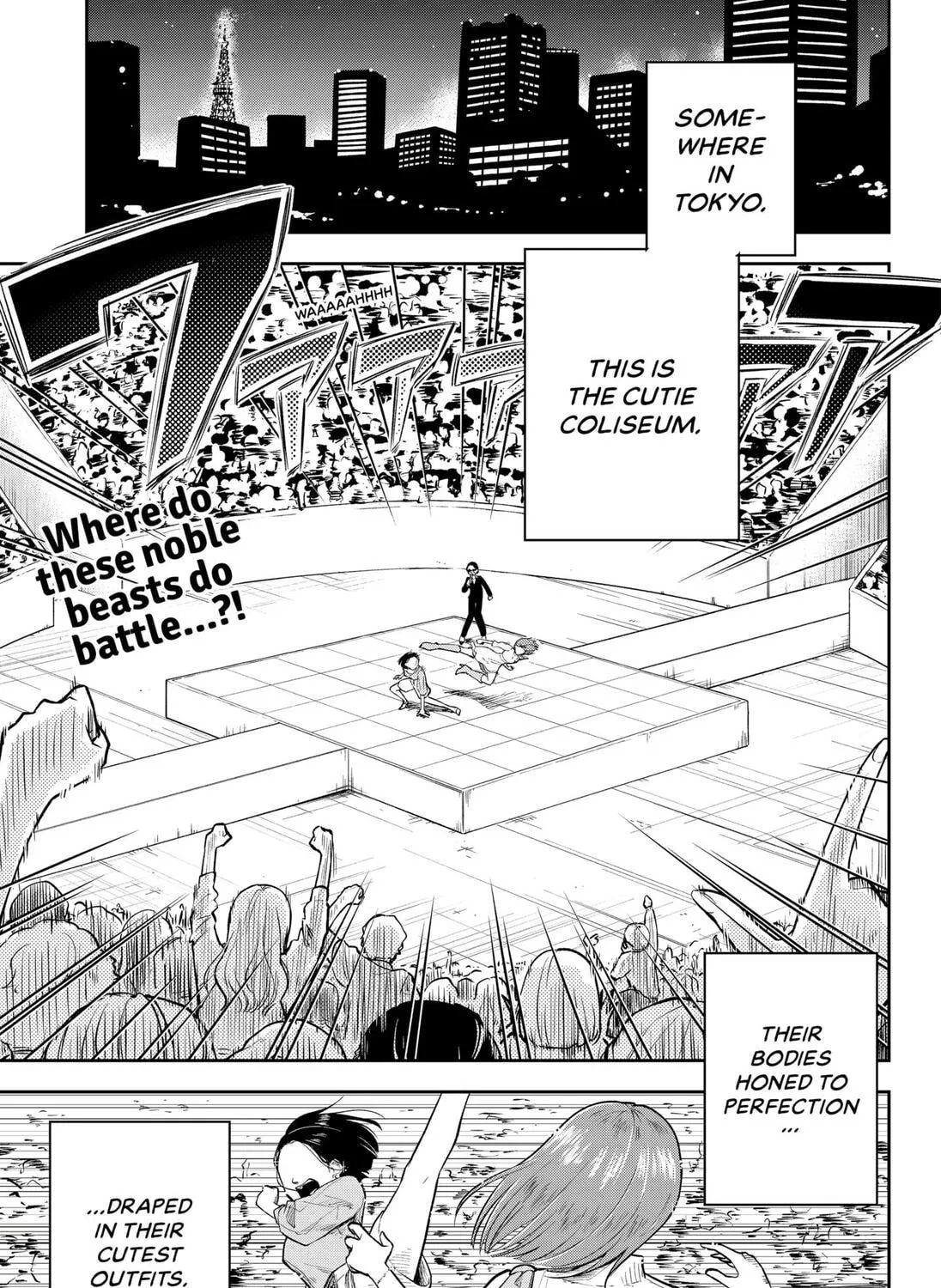 Read Cutie Coliseum chapter 1 image 8 on Lezhin