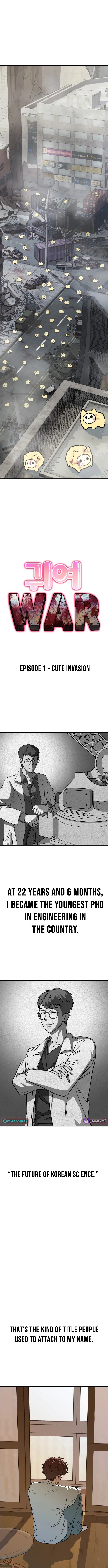 Read Cutie WAR chapter 1 image 1 on Lezhin