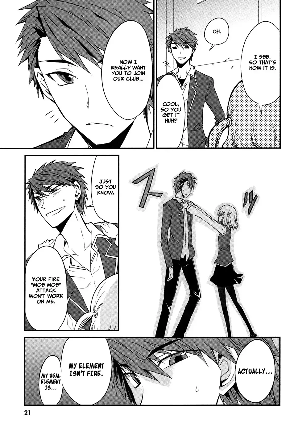 Read D-Frag! chapter 1.3 image 22 on Lezhin