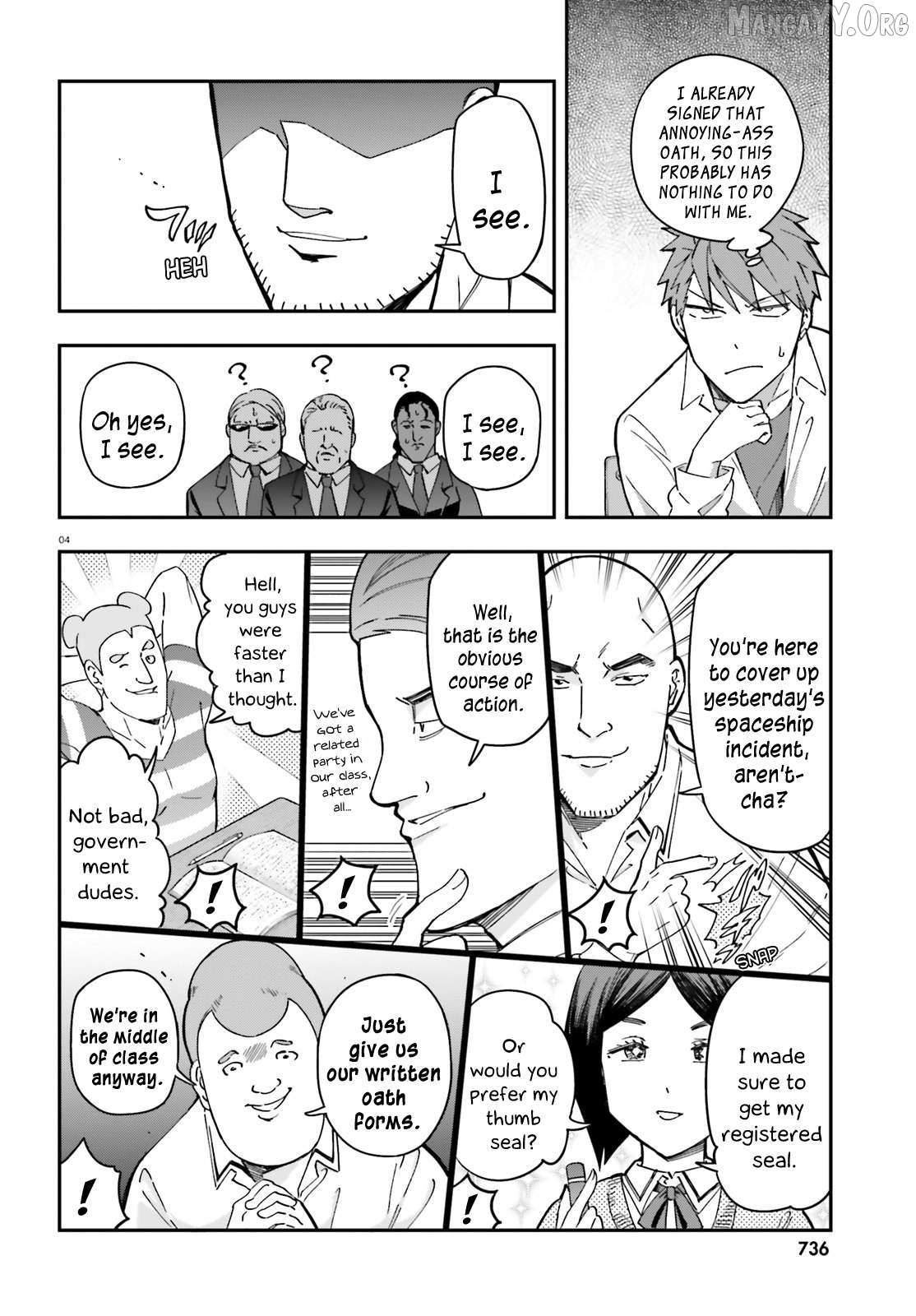 Read D-Frag! chapter 176 image 4 on Lezhin