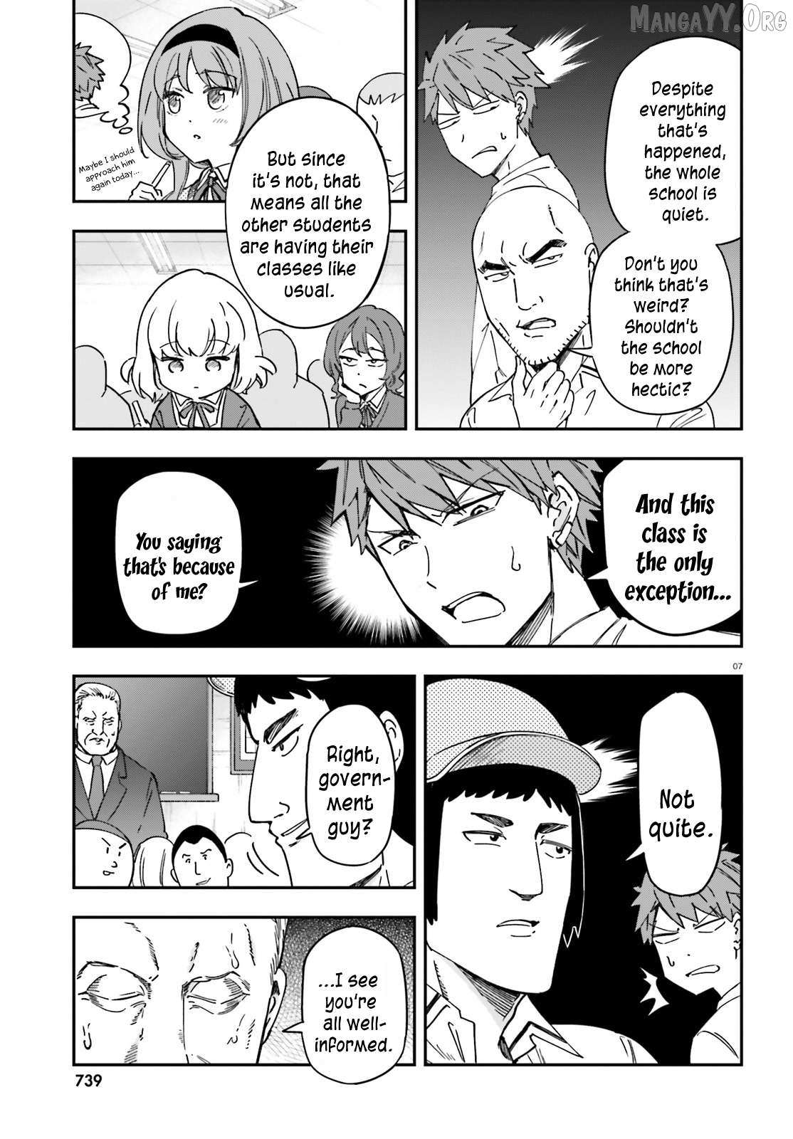Read D-Frag! chapter 176 image 7 on Lezhin