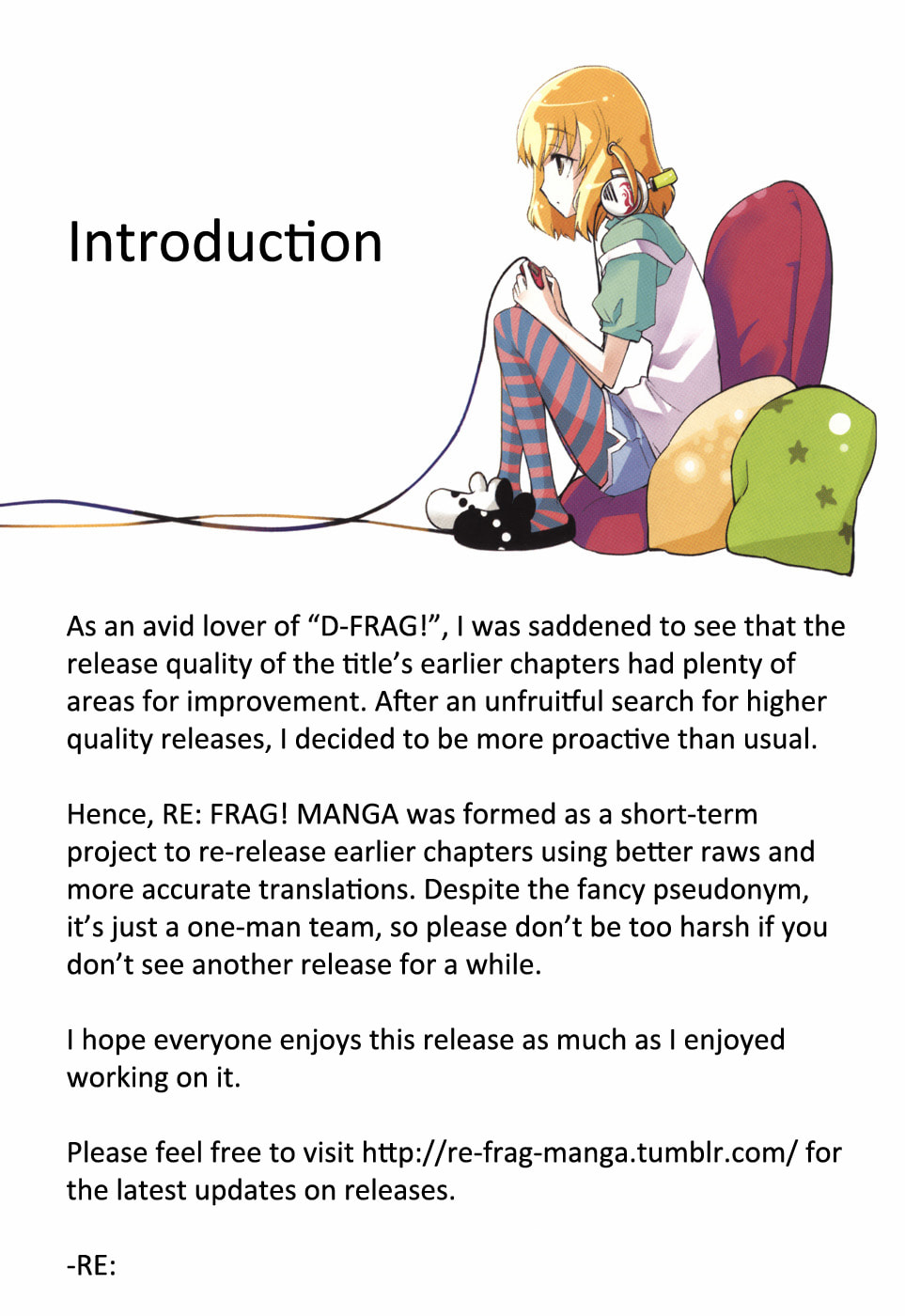 Read D-Frag! chapter 2.1 image 1 on Lezhin