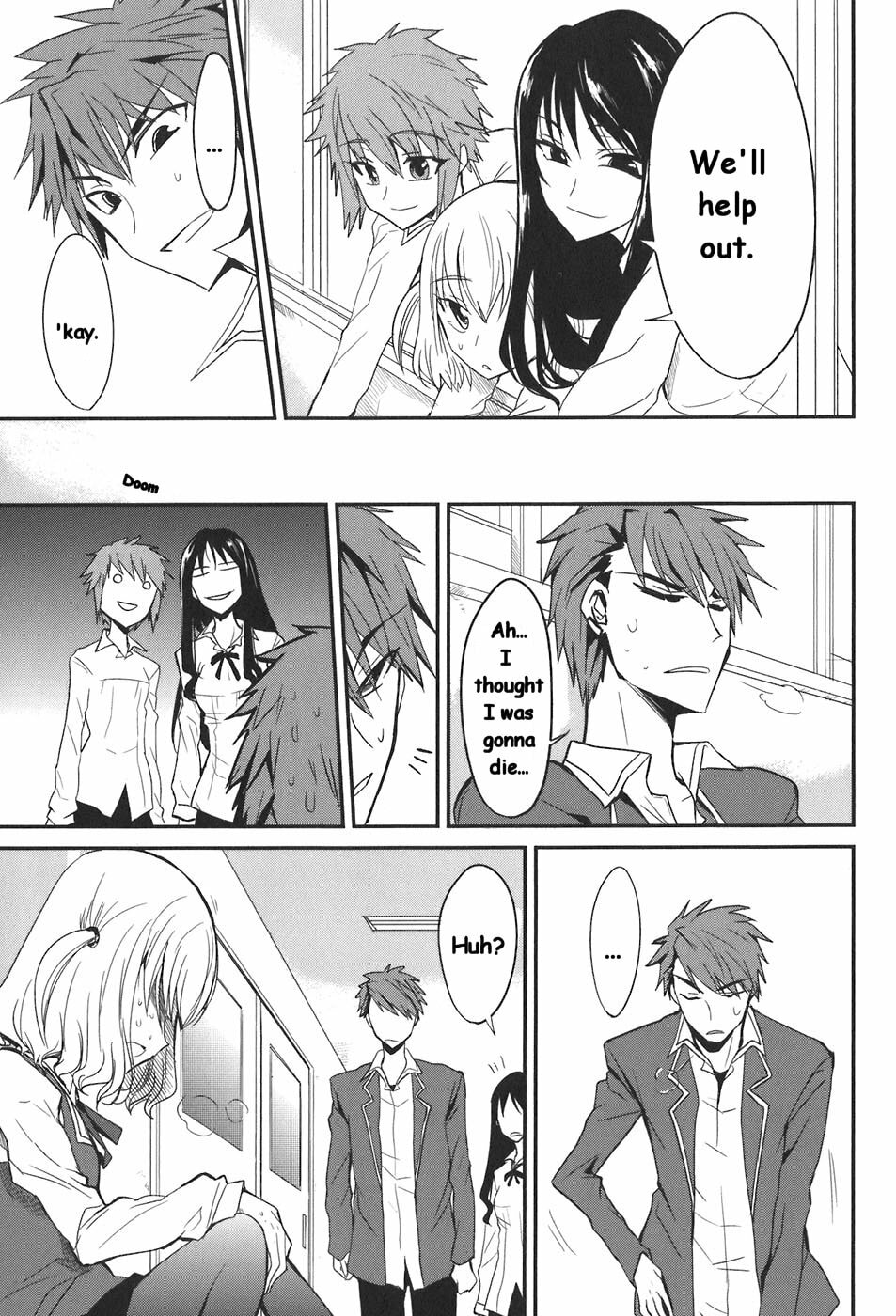 Read D-Frag! chapter 2.2 image 17 on Lezhin