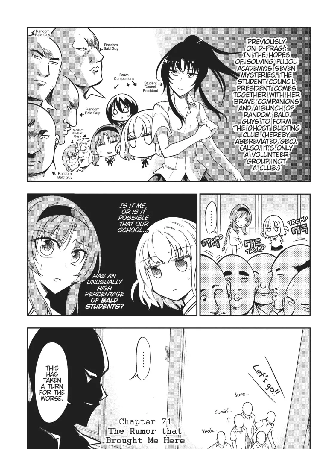 Read D-Frag! chapter 71 image 0 on Lezhin