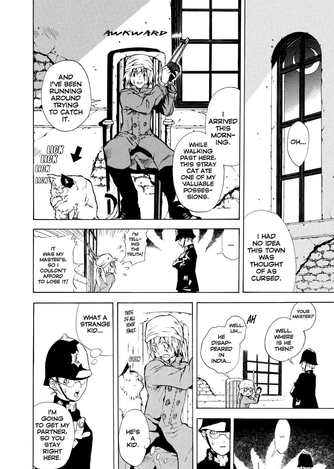 Read D.Gray-man chapter 1 image 16 on Lezhin
