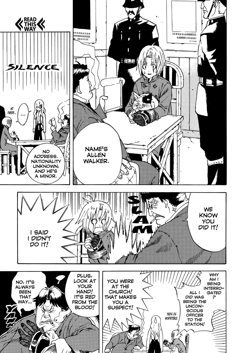 Read D.Gray-man chapter 1 image 30 on Lezhin