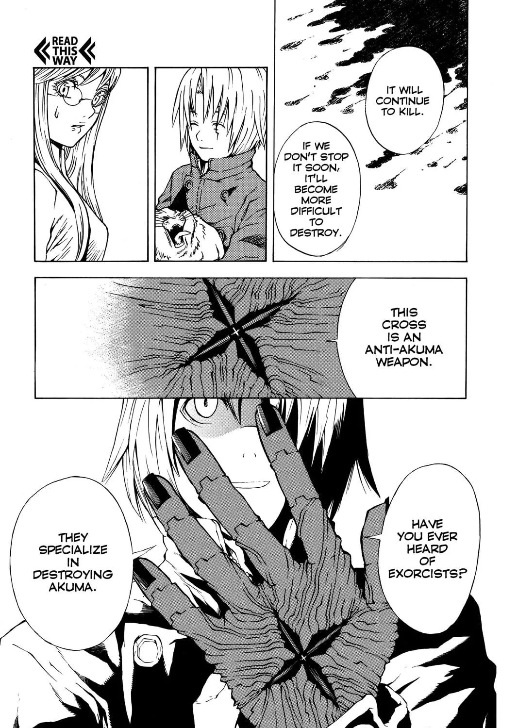 Read D.Gray-man chapter 1 image 38 on Lezhin