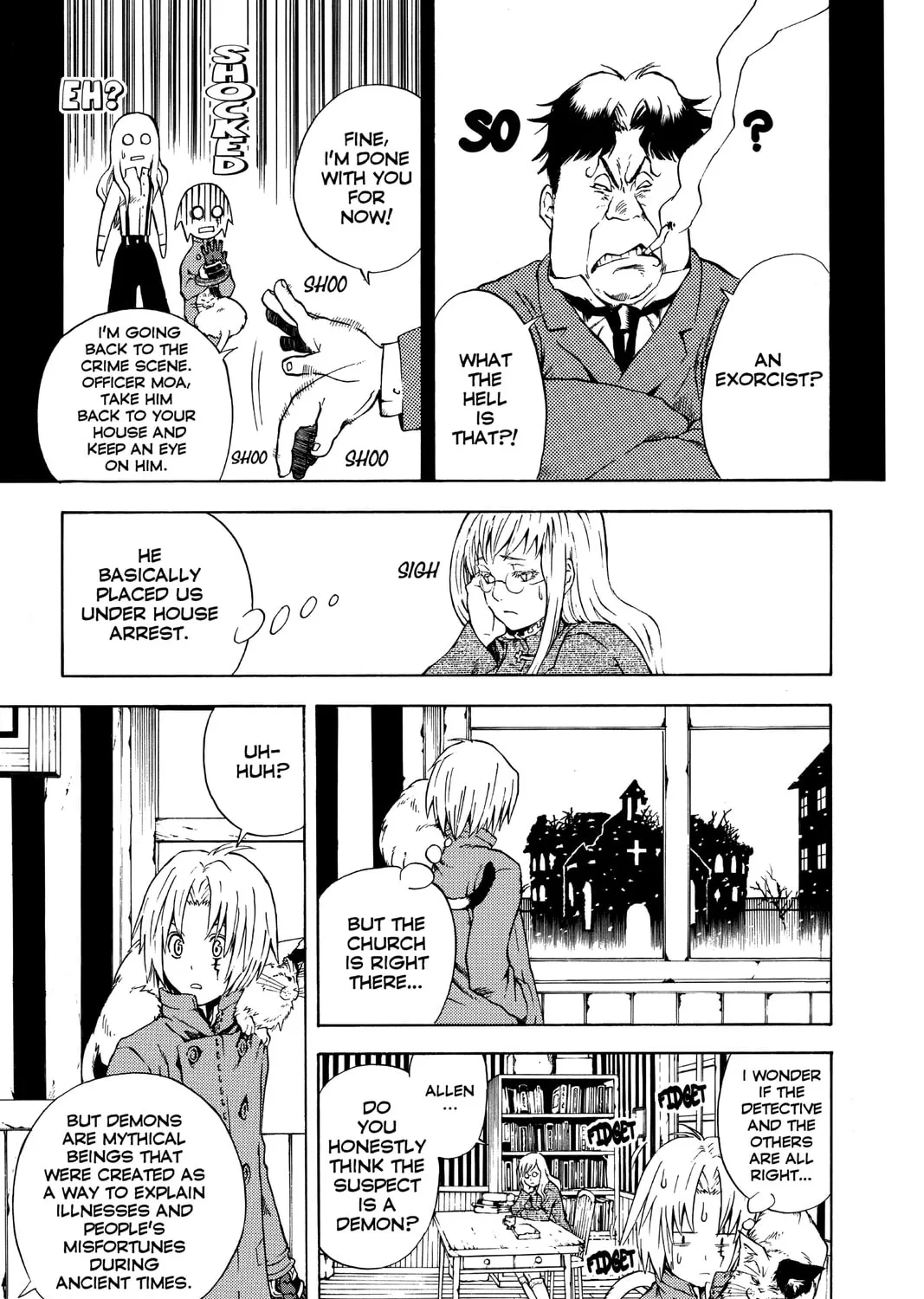 Read D.Gray-man chapter 1 image 50 on Lezhin