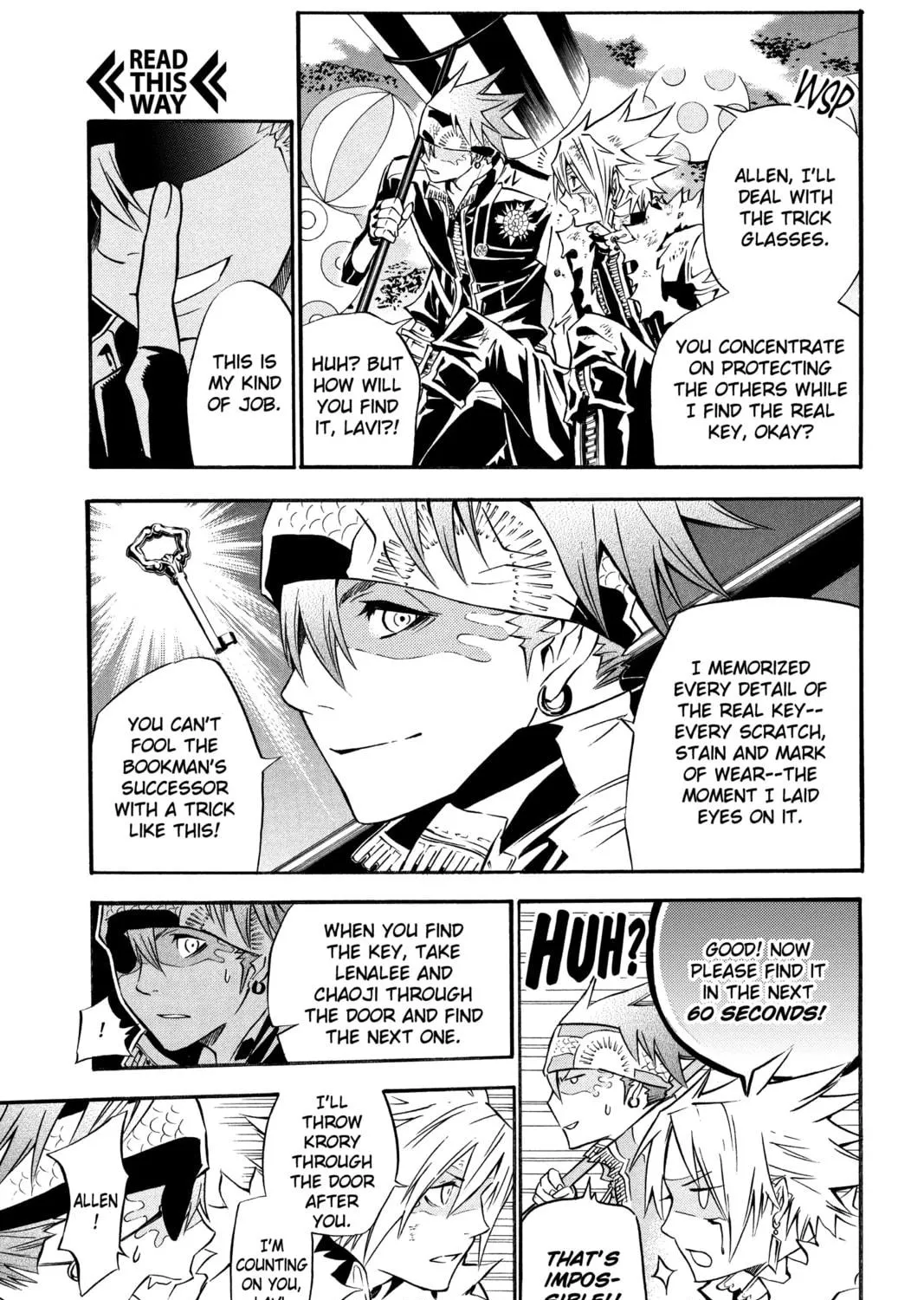 Read D.Gray-man chapter 100 image 16 on Lezhin