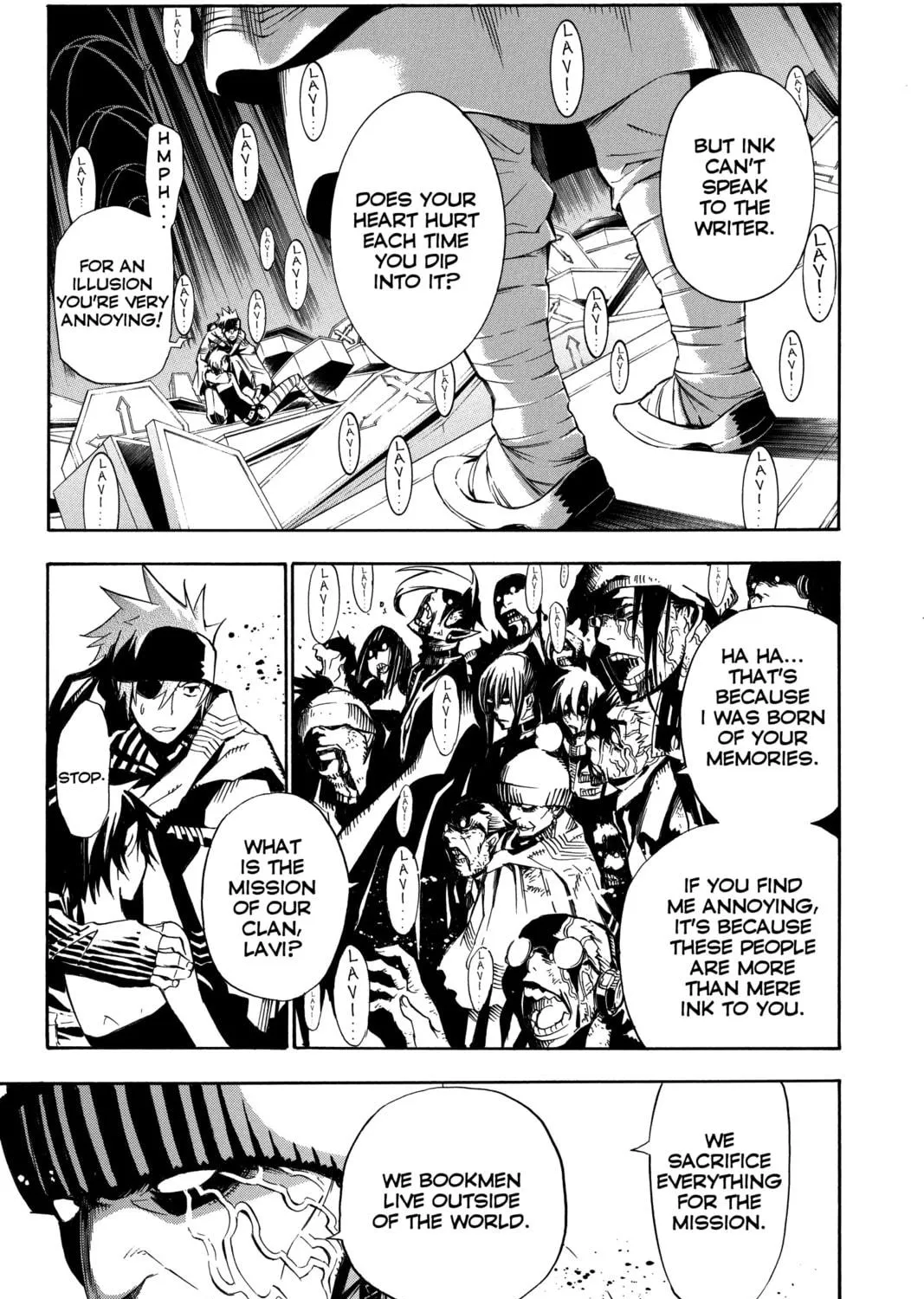 Read D.Gray-man chapter 119 image 8 on Lezhin