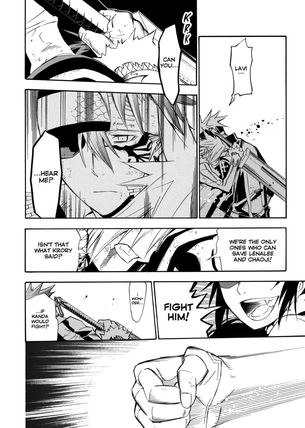 Read D.Gray-man chapter 120 image 22 on Lezhin