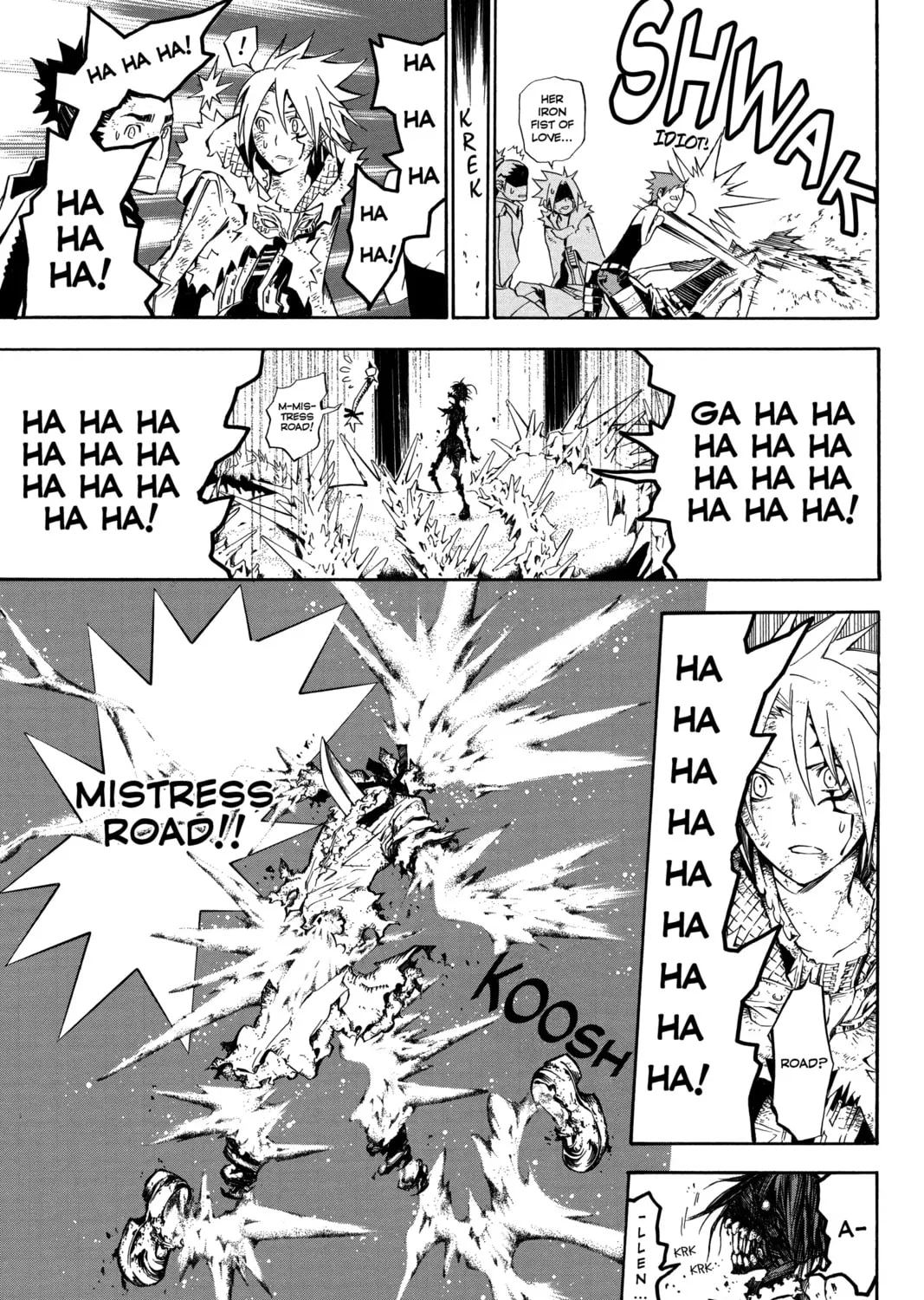 Read D.Gray-man chapter 122 image 32 on Lezhin