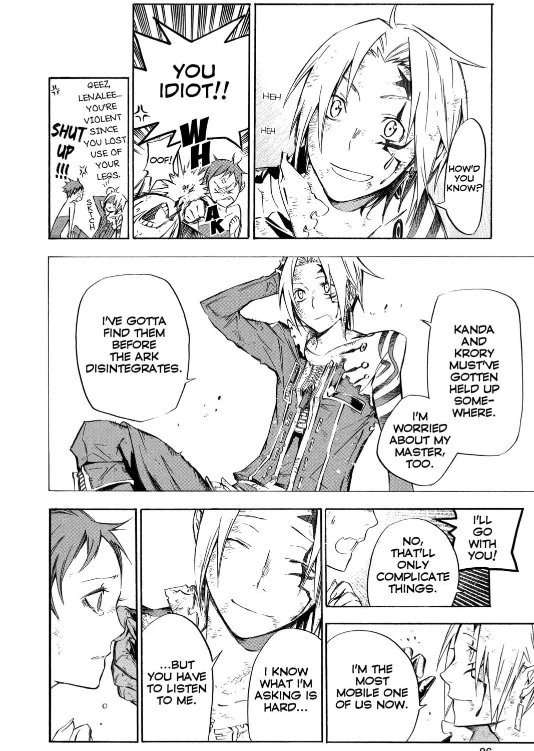 Read D.Gray-man chapter 123 image 10 on Lezhin
