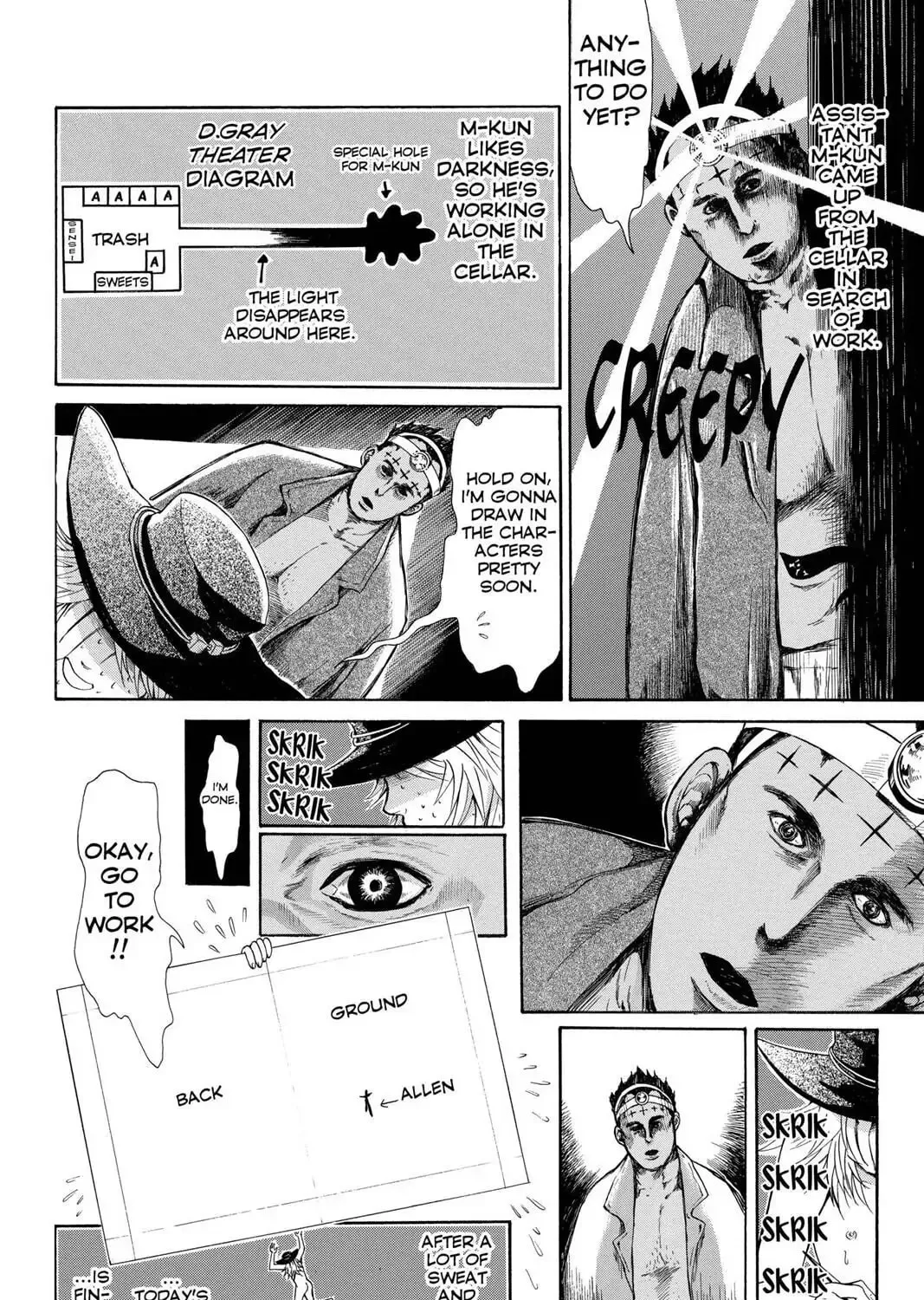 Read D.Gray-man chapter 128.5 image 4 on Lezhin