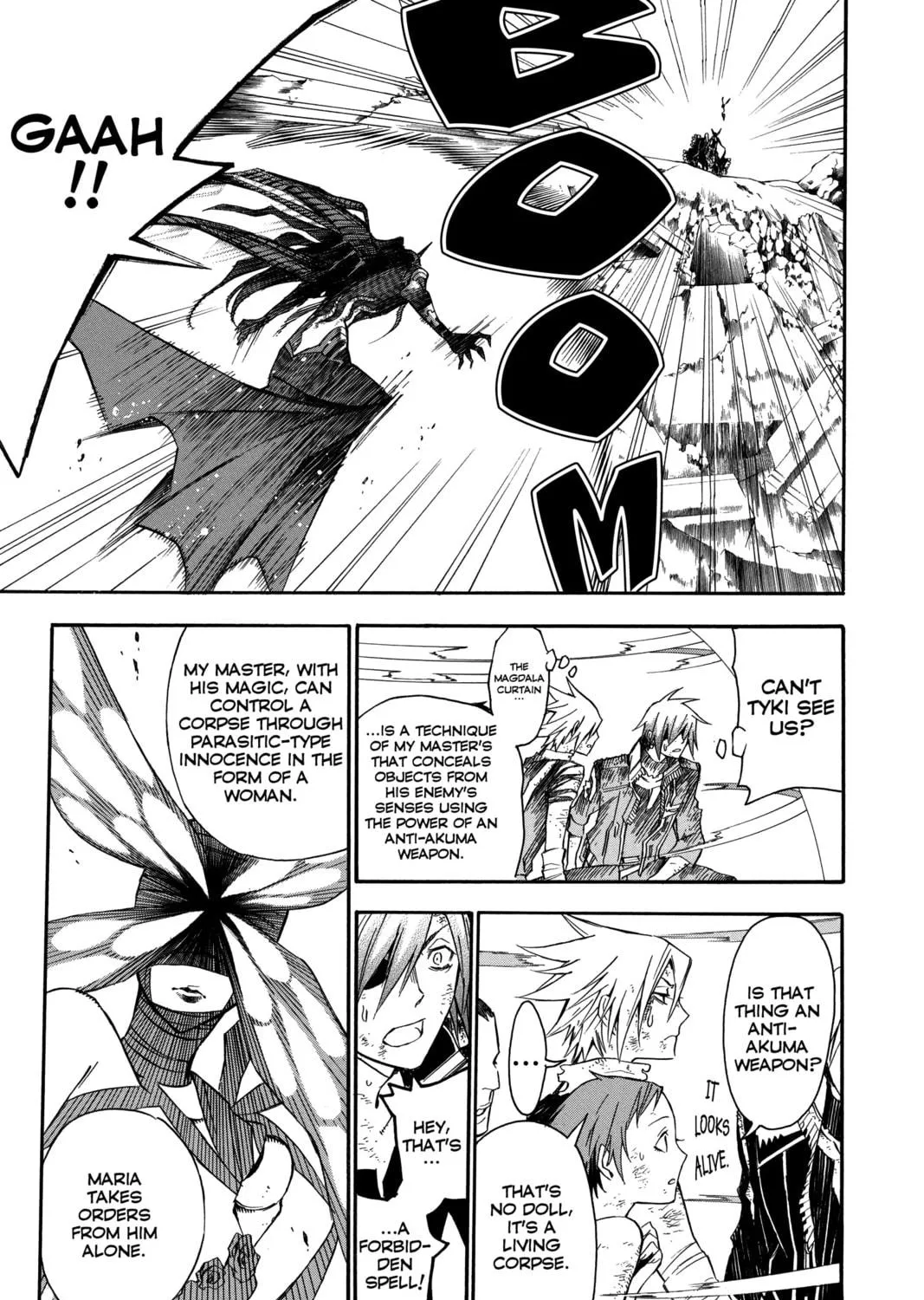 Read D.Gray-man chapter 128 image 18 on Lezhin