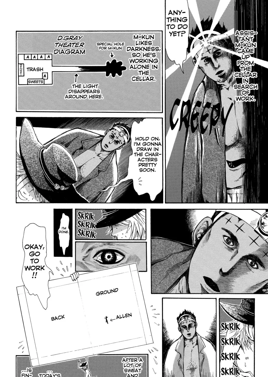 Read D.Gray-man chapter 128 image 32 on Lezhin