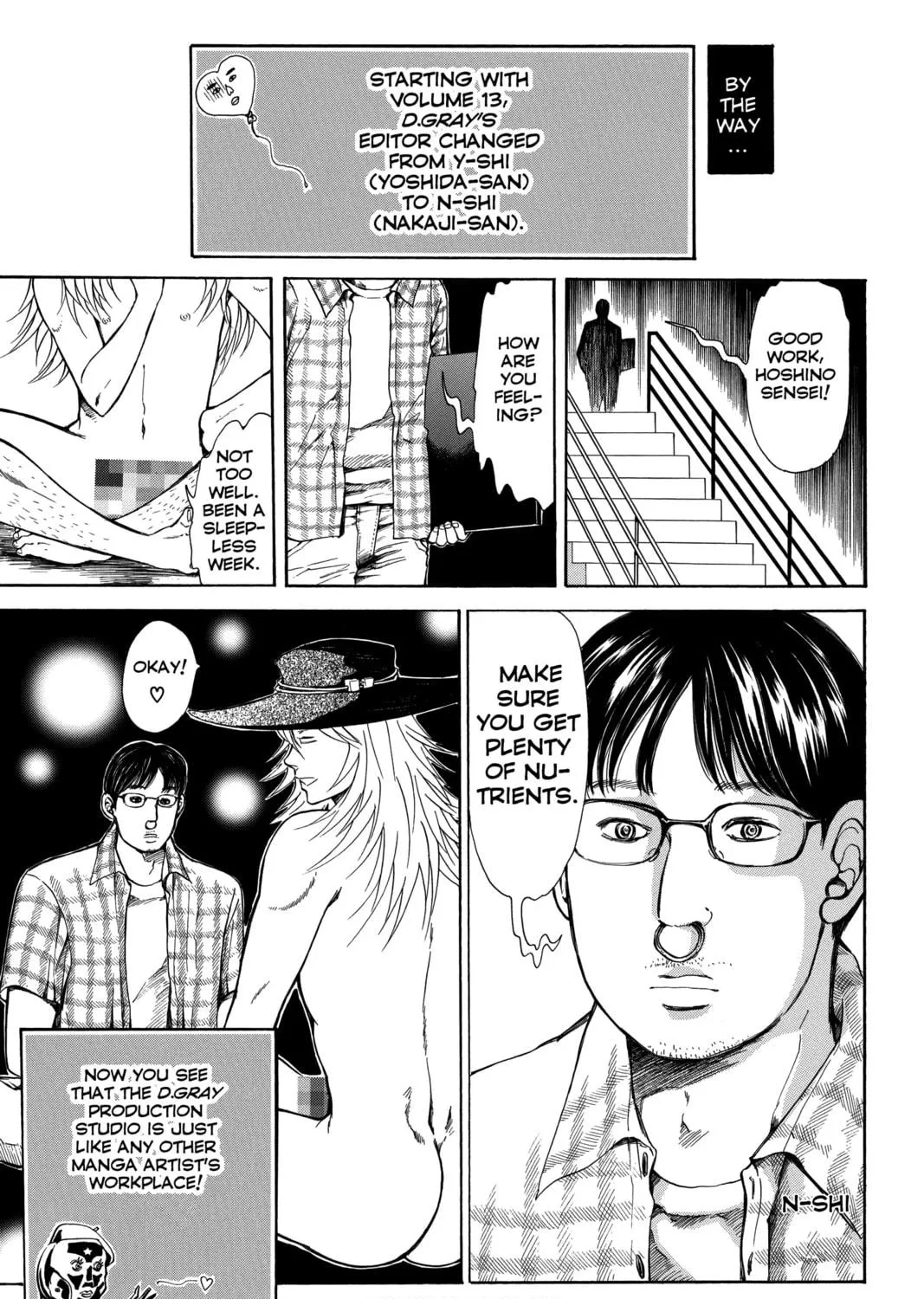 Read D.Gray-man chapter 128 image 34 on Lezhin