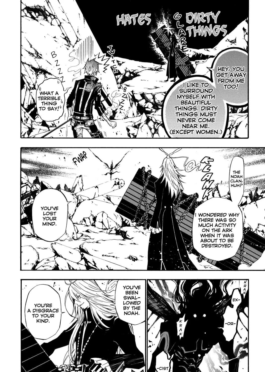 Read D.Gray-man chapter 128 image 8 on Lezhin
