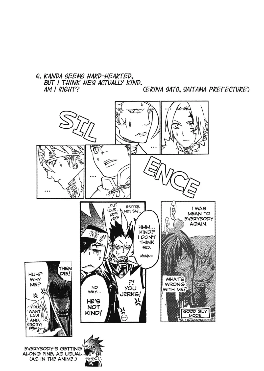 Read D.Gray-man chapter 129 image 30 on Lezhin