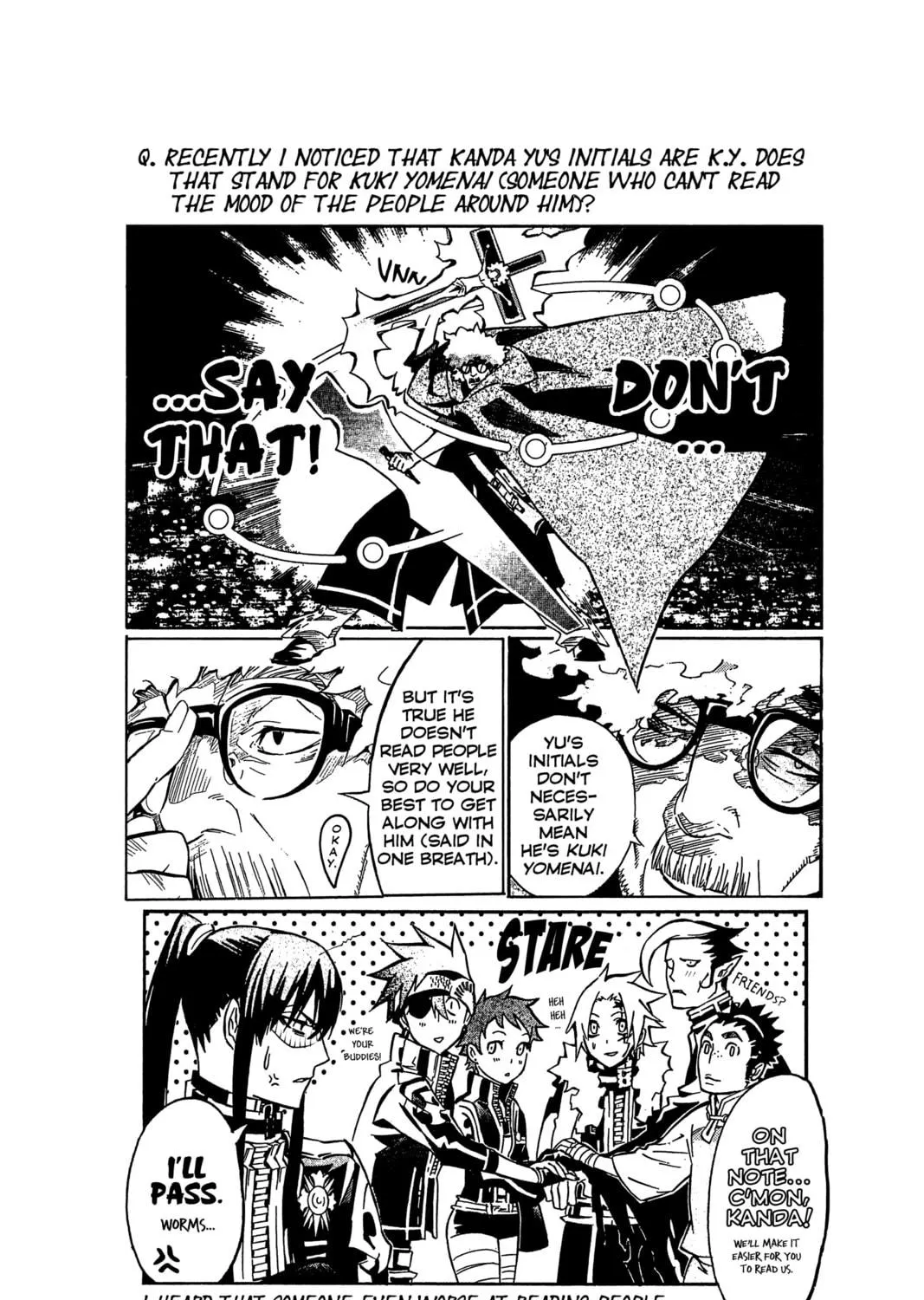 Read D.Gray-man chapter 130 image 34 on Lezhin