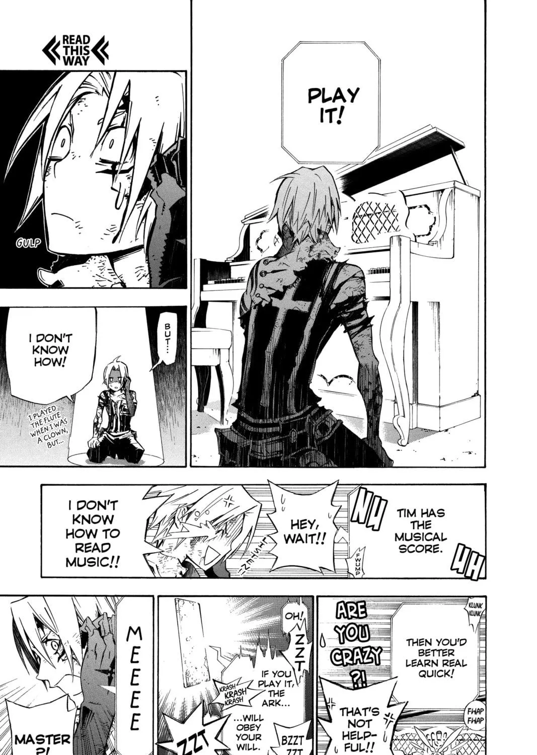 Read D.Gray-man chapter 132 image 8 on Lezhin