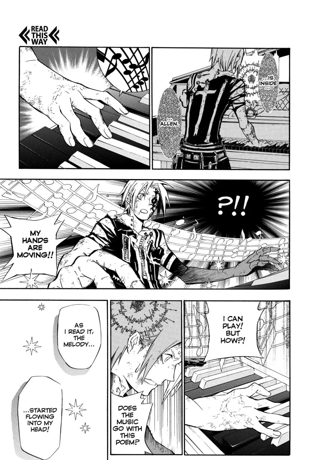 Read D.Gray-man chapter 133 image 4 on Lezhin