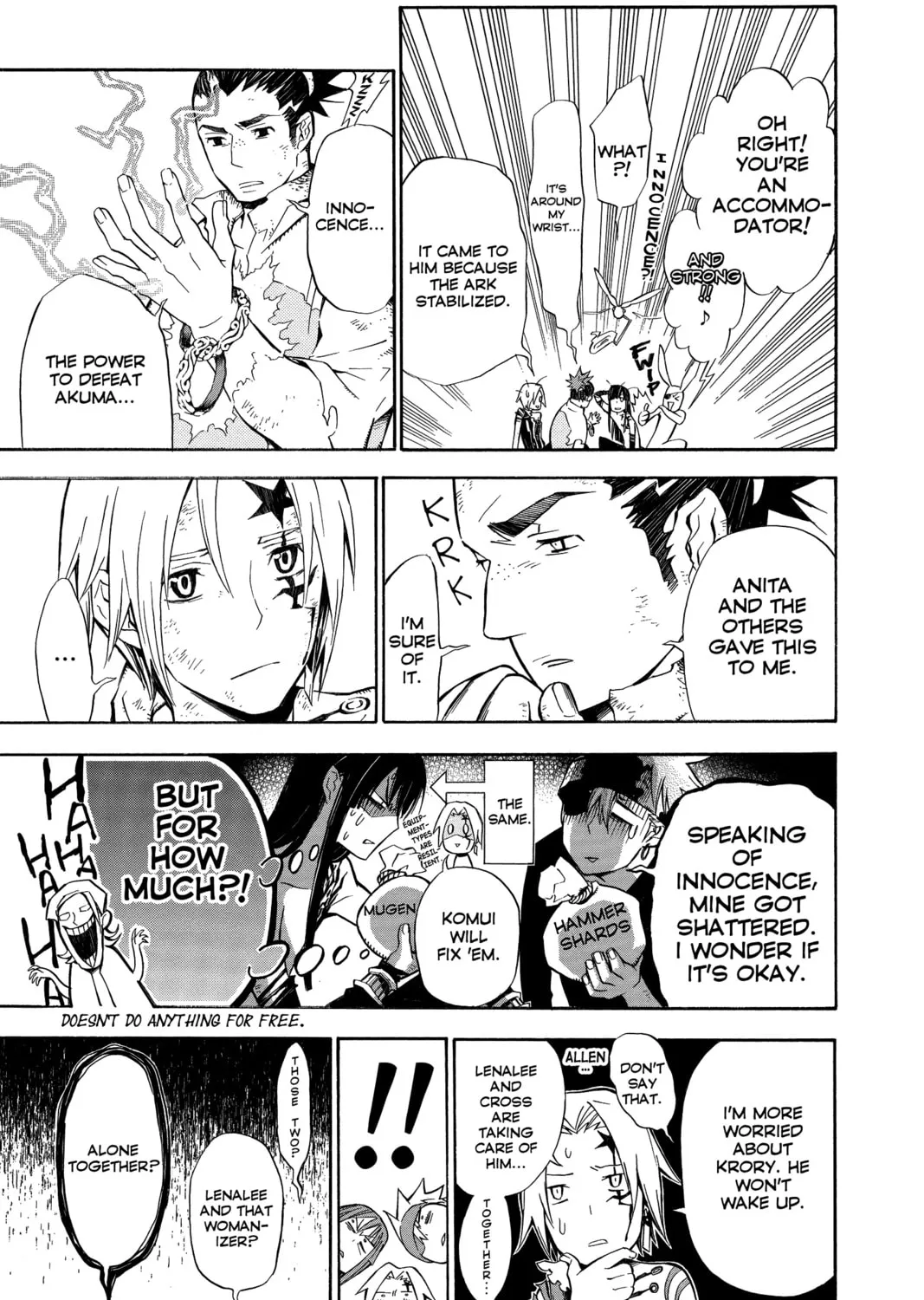 Read D.Gray-man chapter 134 image 12 on Lezhin