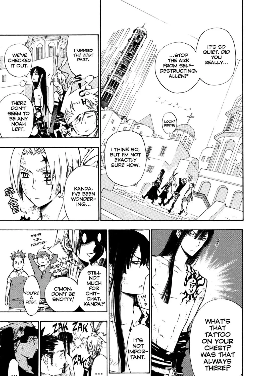 Read D.Gray-man chapter 134 image 4 on Lezhin