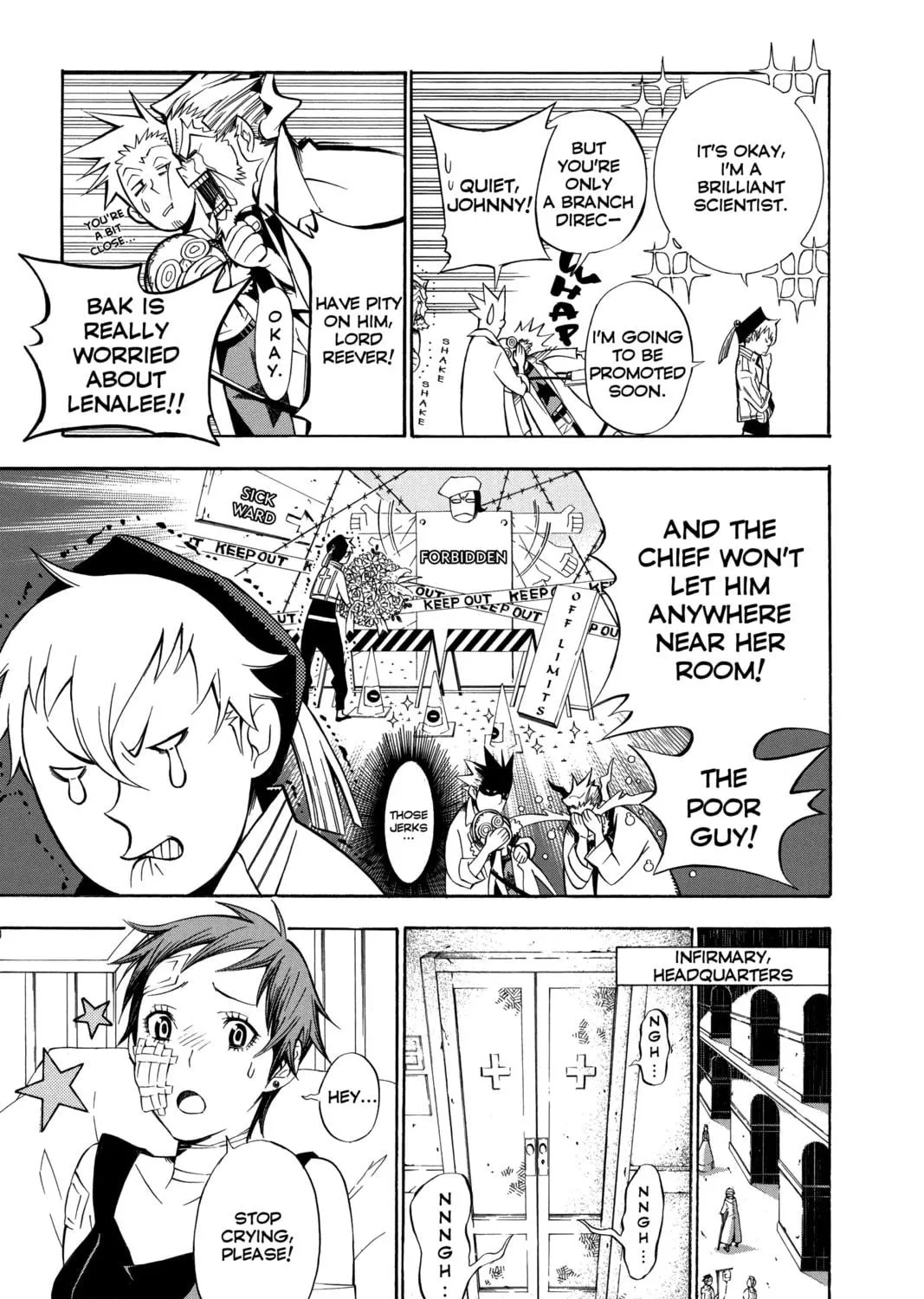 Read D.Gray-man chapter 135 image 8 on Lezhin