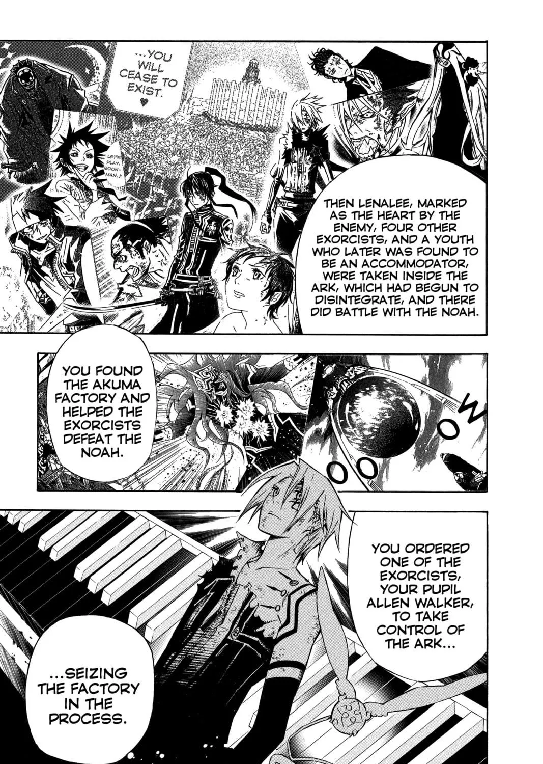 Read D.Gray-man chapter 136 image 4 on Lezhin