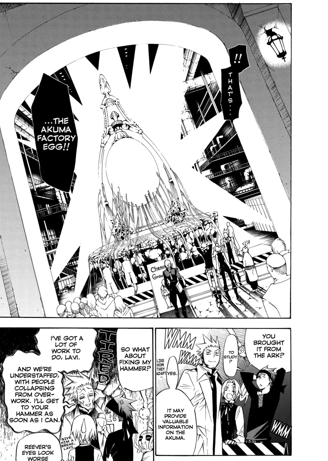 Read D.Gray-man chapter 138 image 12 on Lezhin