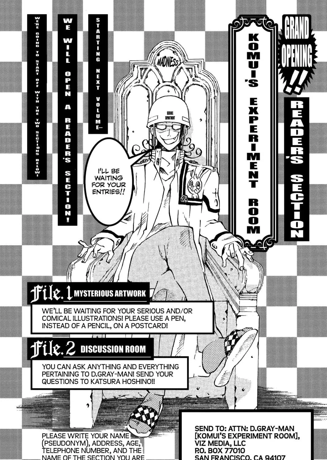 Read D.Gray-man chapter 14 image 34 on Lezhin
