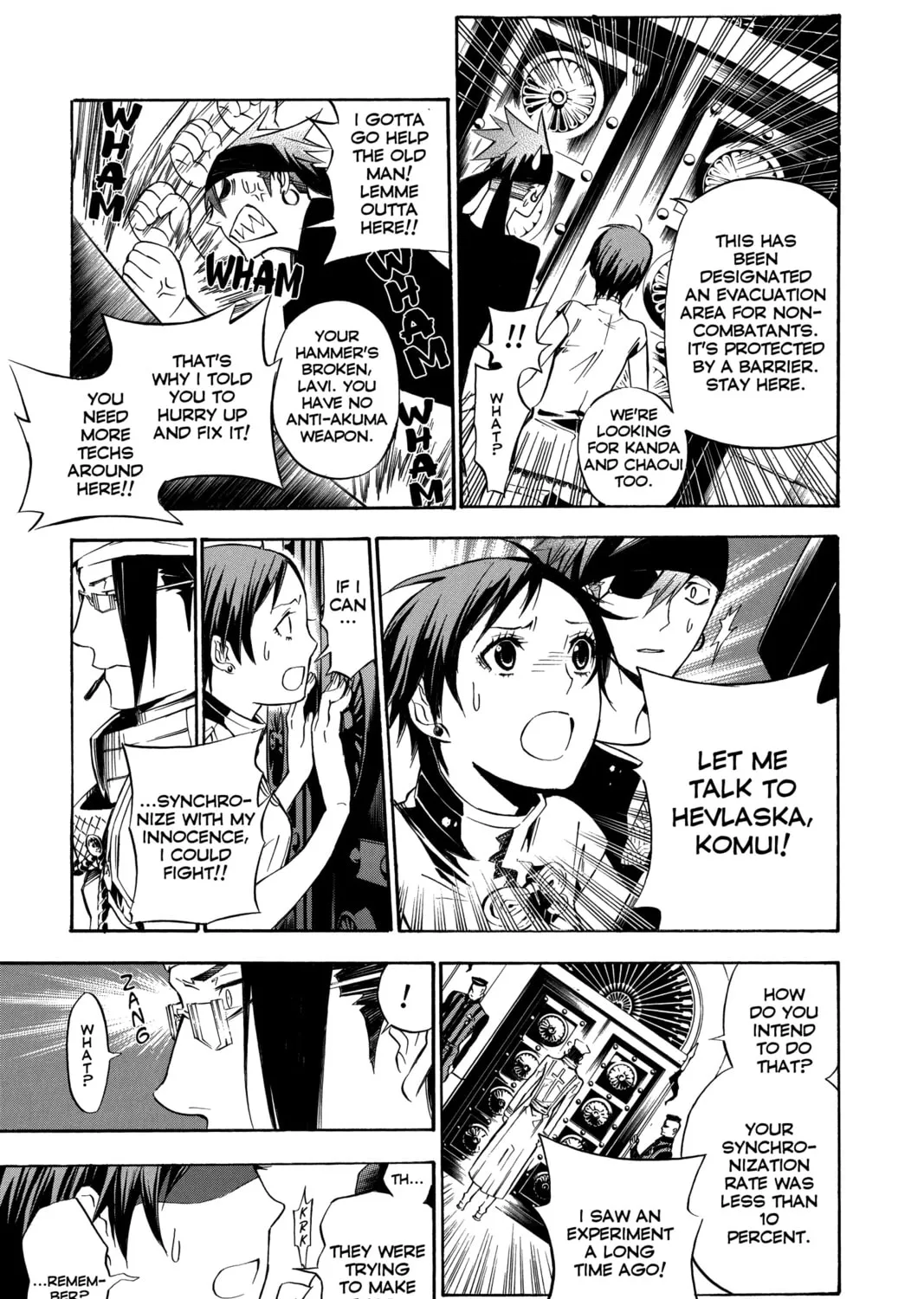 Read D.Gray-man chapter 140 image 12 on Lezhin