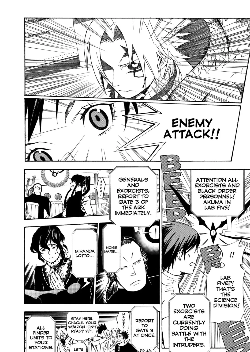 Read D.Gray-man chapter 140 image 6 on Lezhin