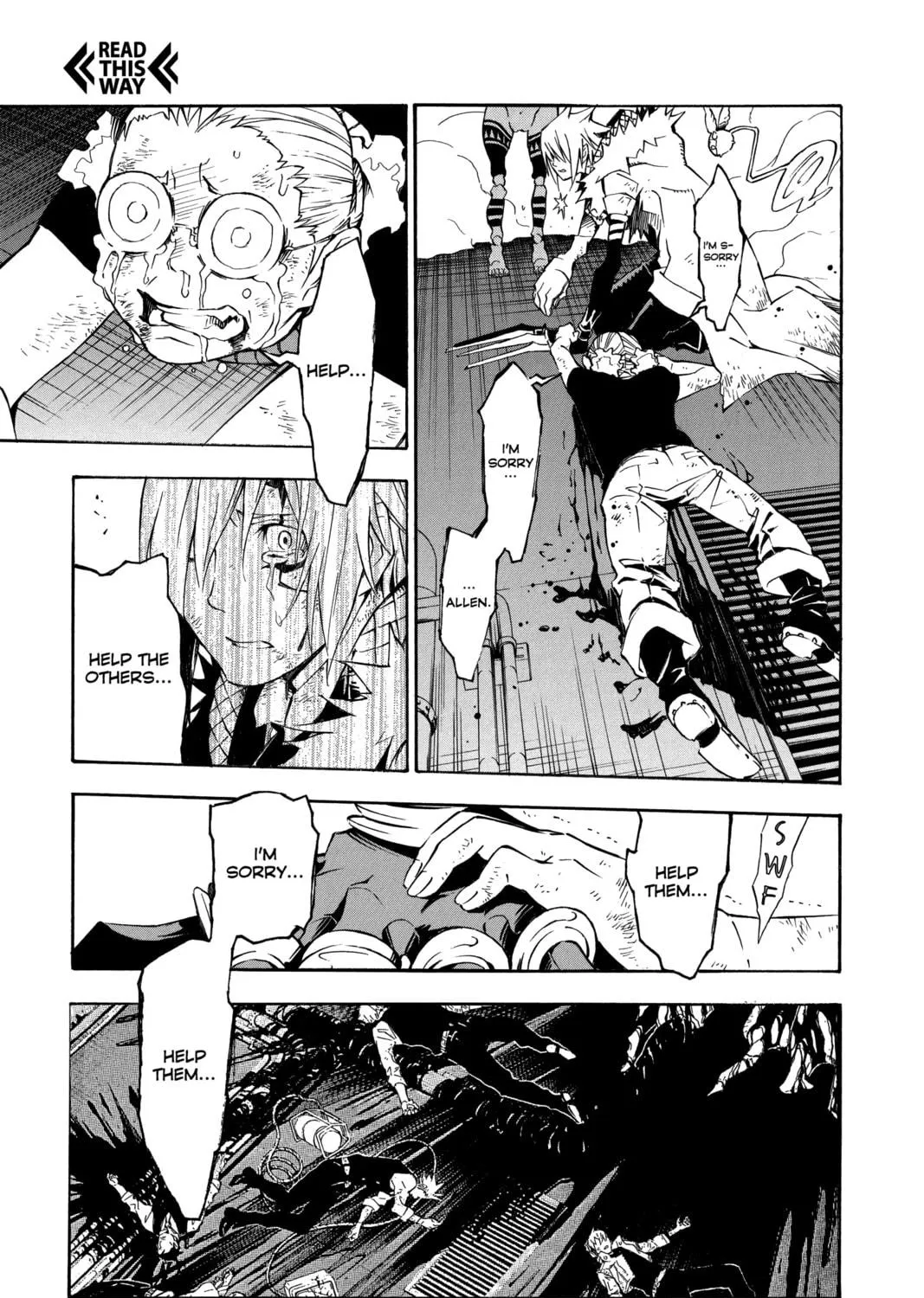 Read D.Gray-man chapter 146 image 8 on Lezhin