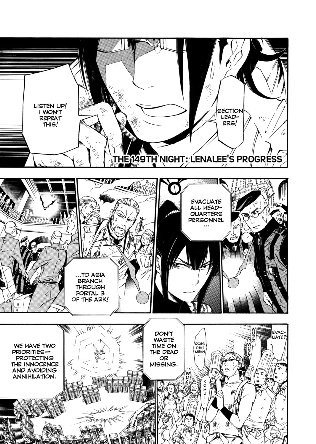 Read D.Gray-man chapter 149 image 0 on Lezhin