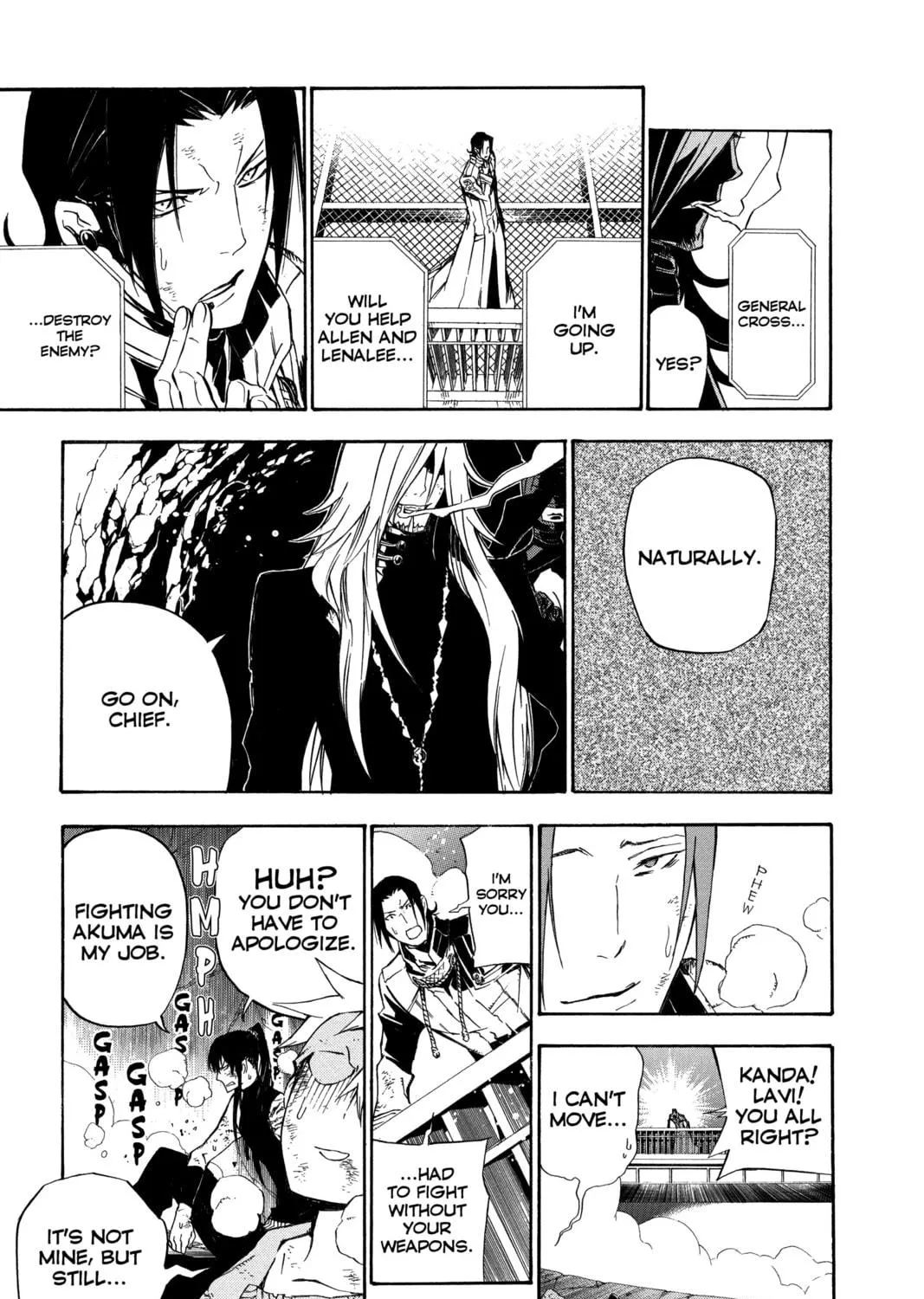 Read D.Gray-man chapter 155 image 4 on Lezhin