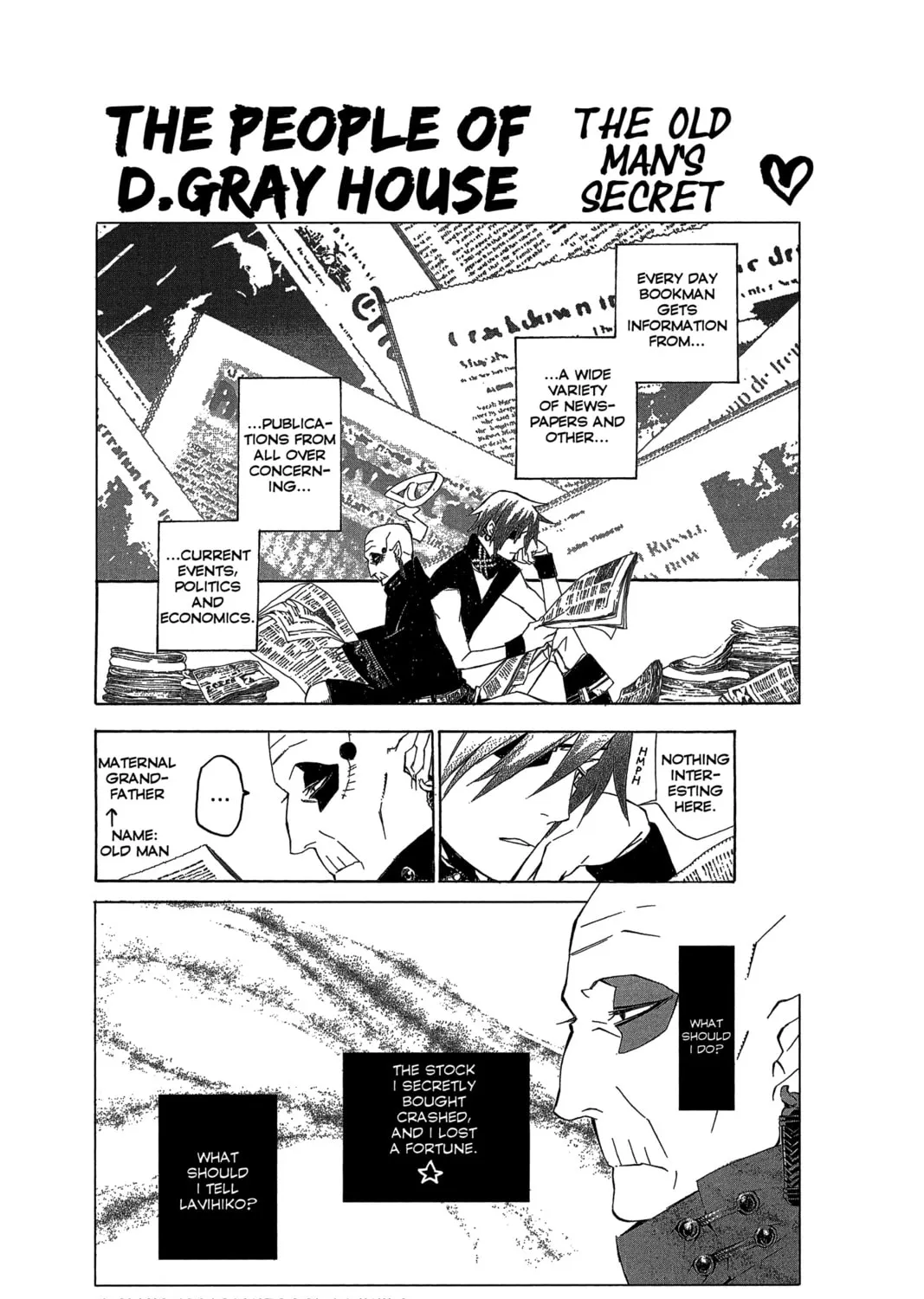 Read D.Gray-man chapter 156 image 36 on Lezhin