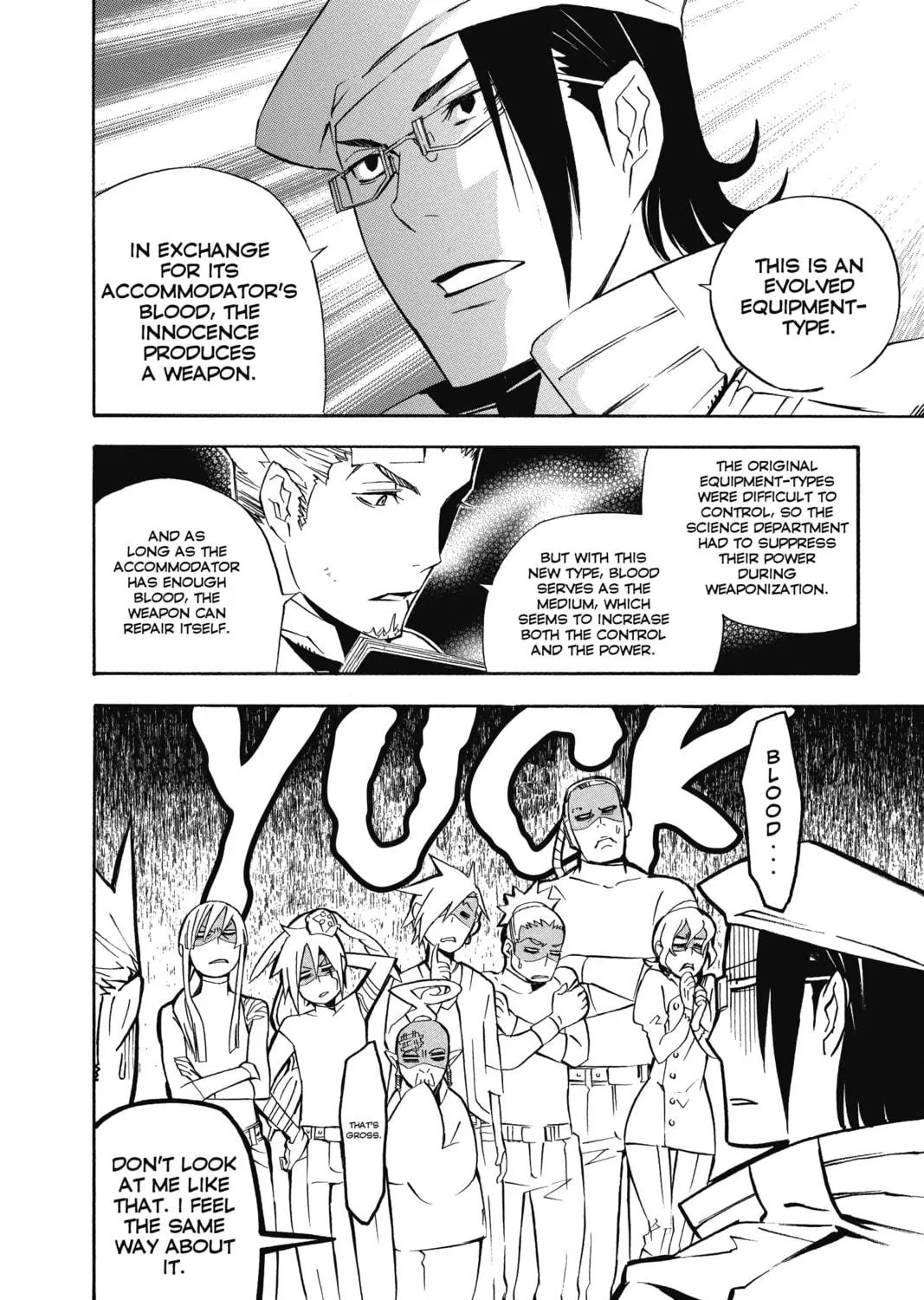 Read D.Gray-man chapter 157 image 18 on Lezhin
