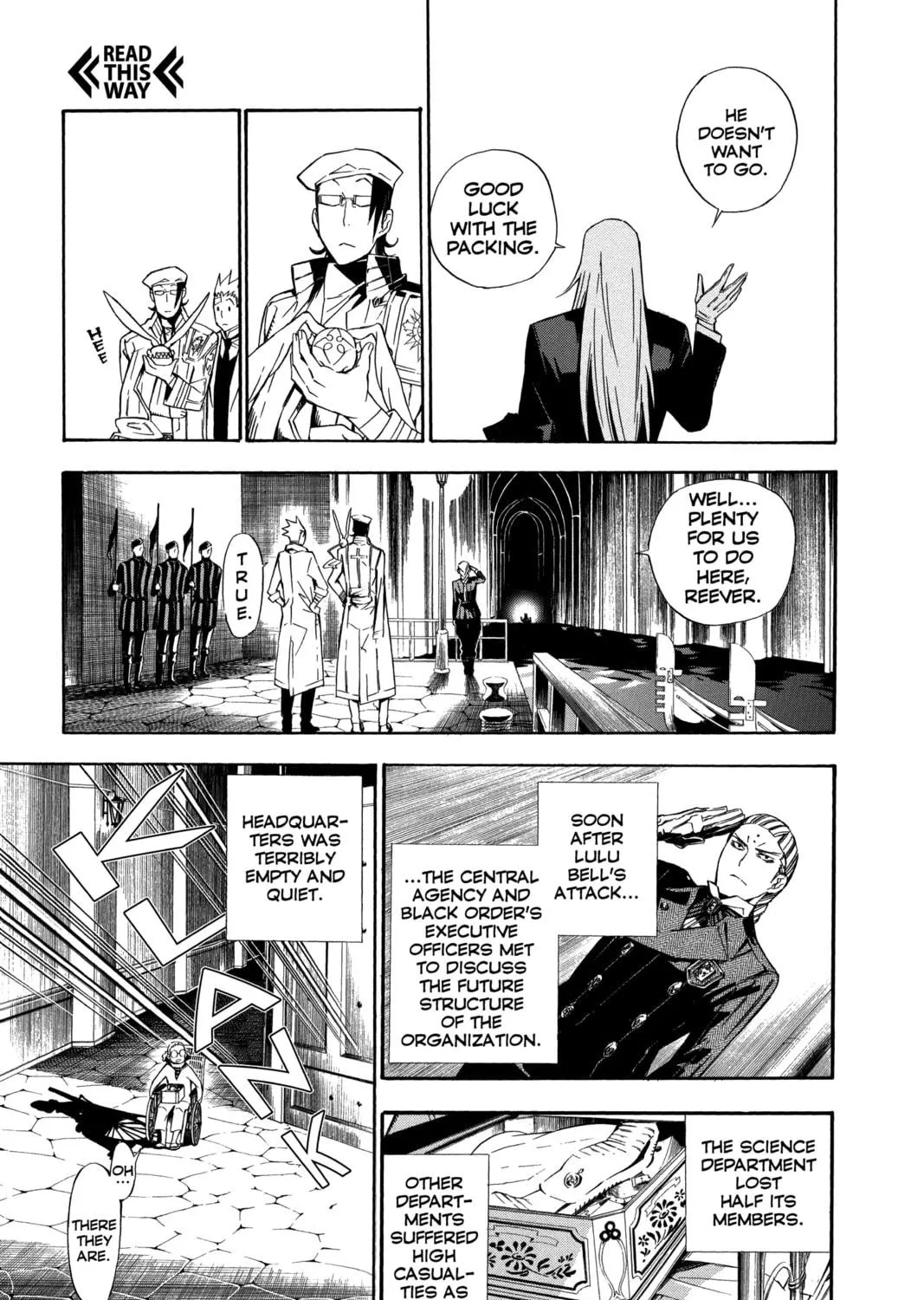 Read D.Gray-man chapter 157 image 4 on Lezhin