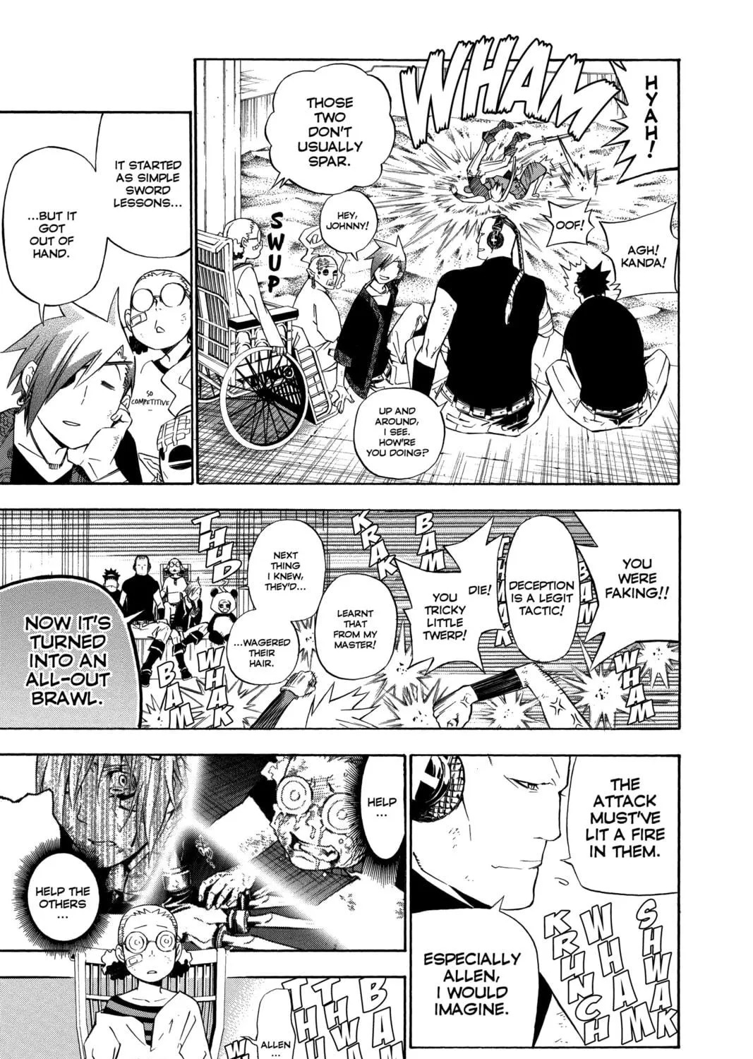 Read D.Gray-man chapter 157 image 8 on Lezhin