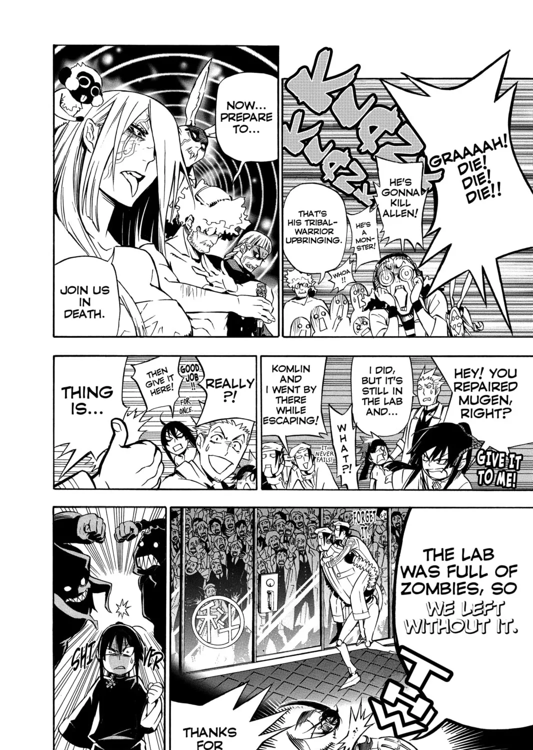 Read D.Gray-man chapter 161 image 14 on Lezhin