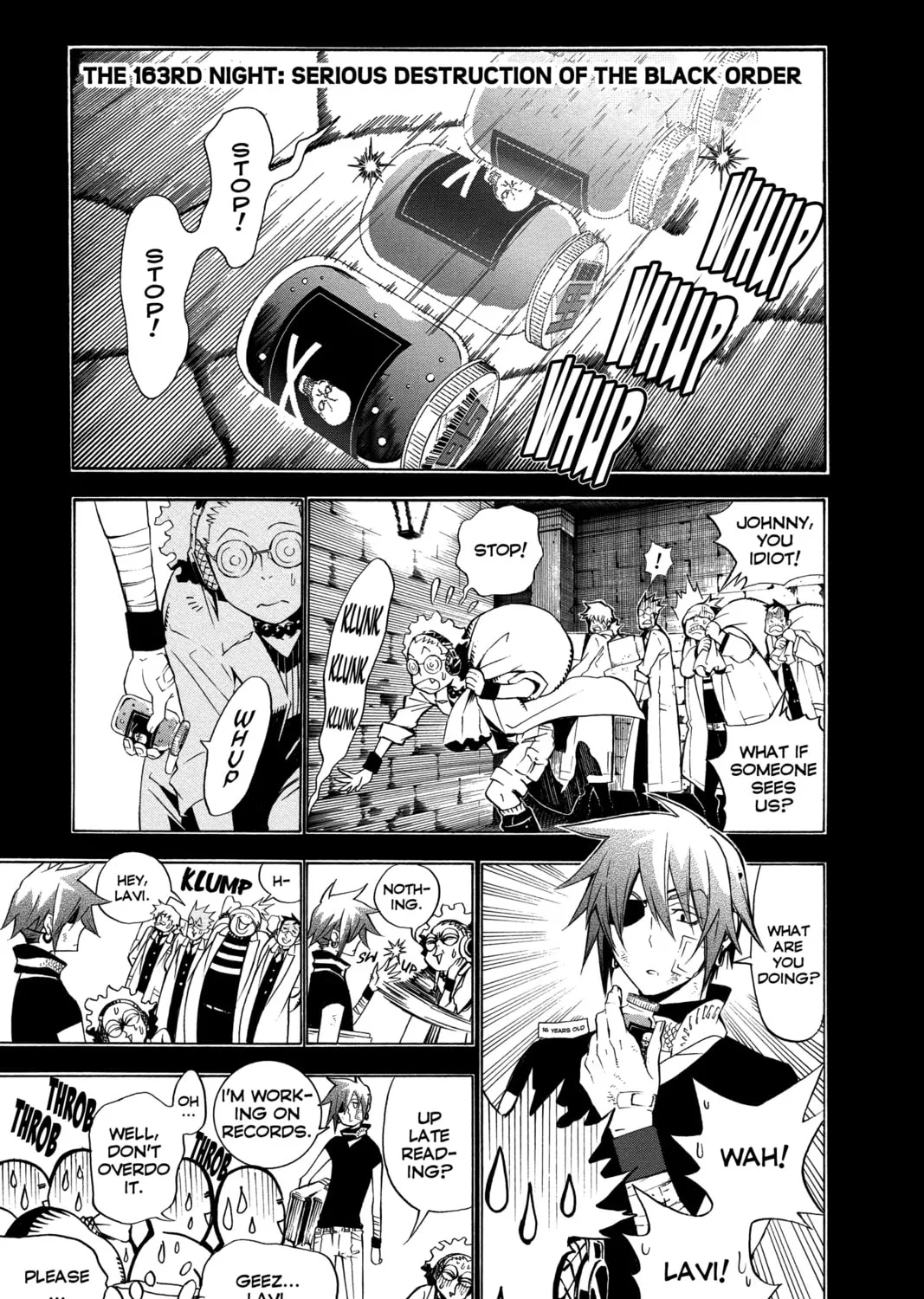 Read D.Gray-man chapter 163 image 0 on Lezhin