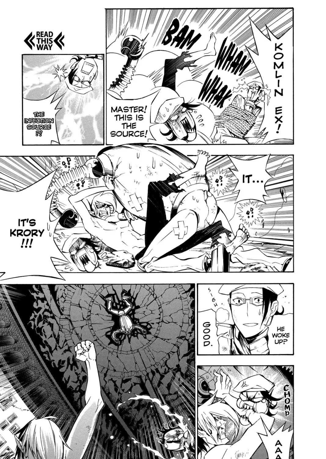 Read D.Gray-man chapter 164 image 8 on Lezhin