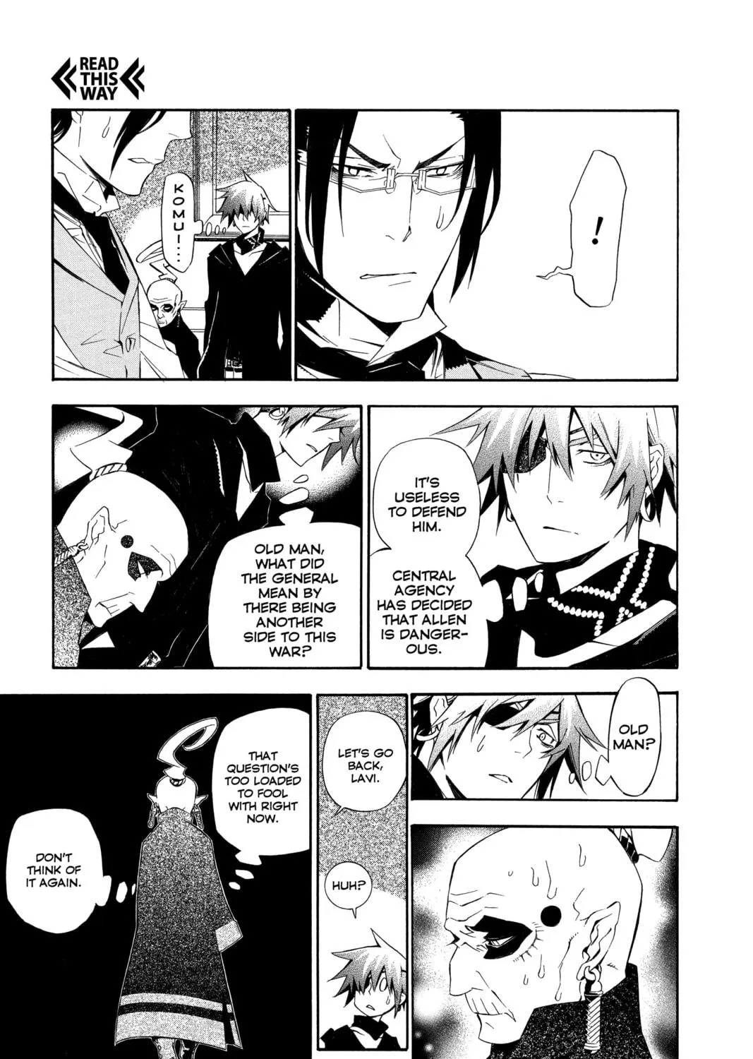 Read D.Gray-man chapter 168 image 16 on Lezhin