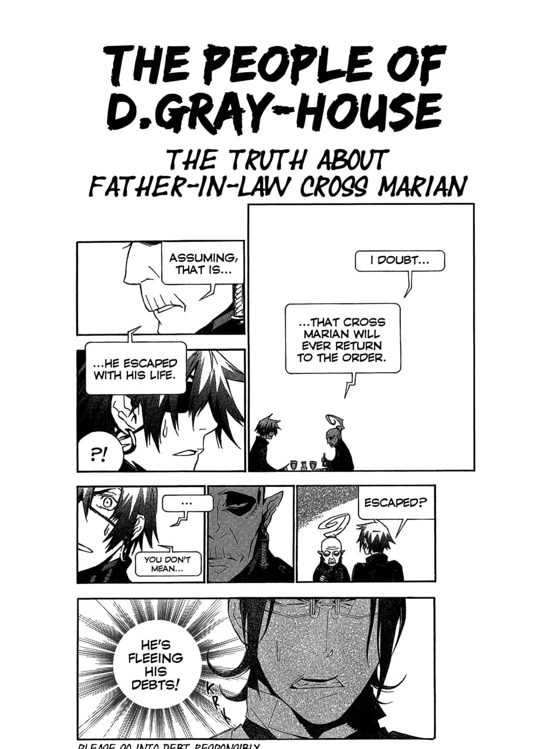 Read D.Gray-man chapter 171 image 34 on Lezhin