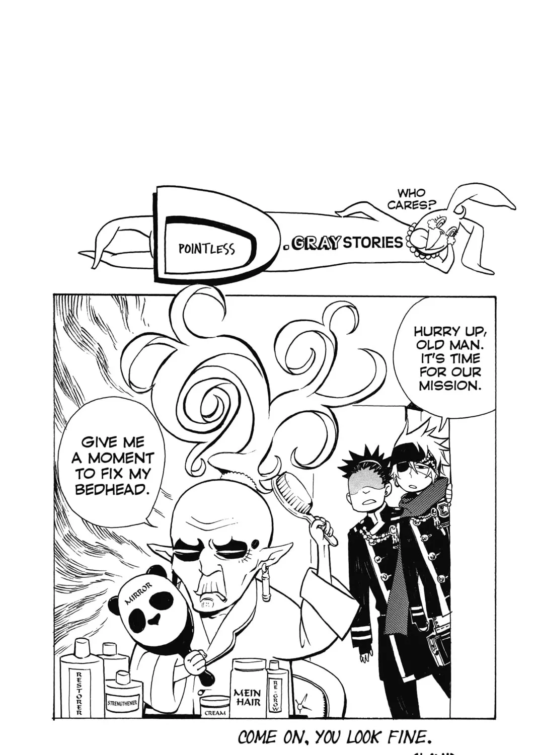 Read D.Gray-man chapter 172 image 32 on Lezhin