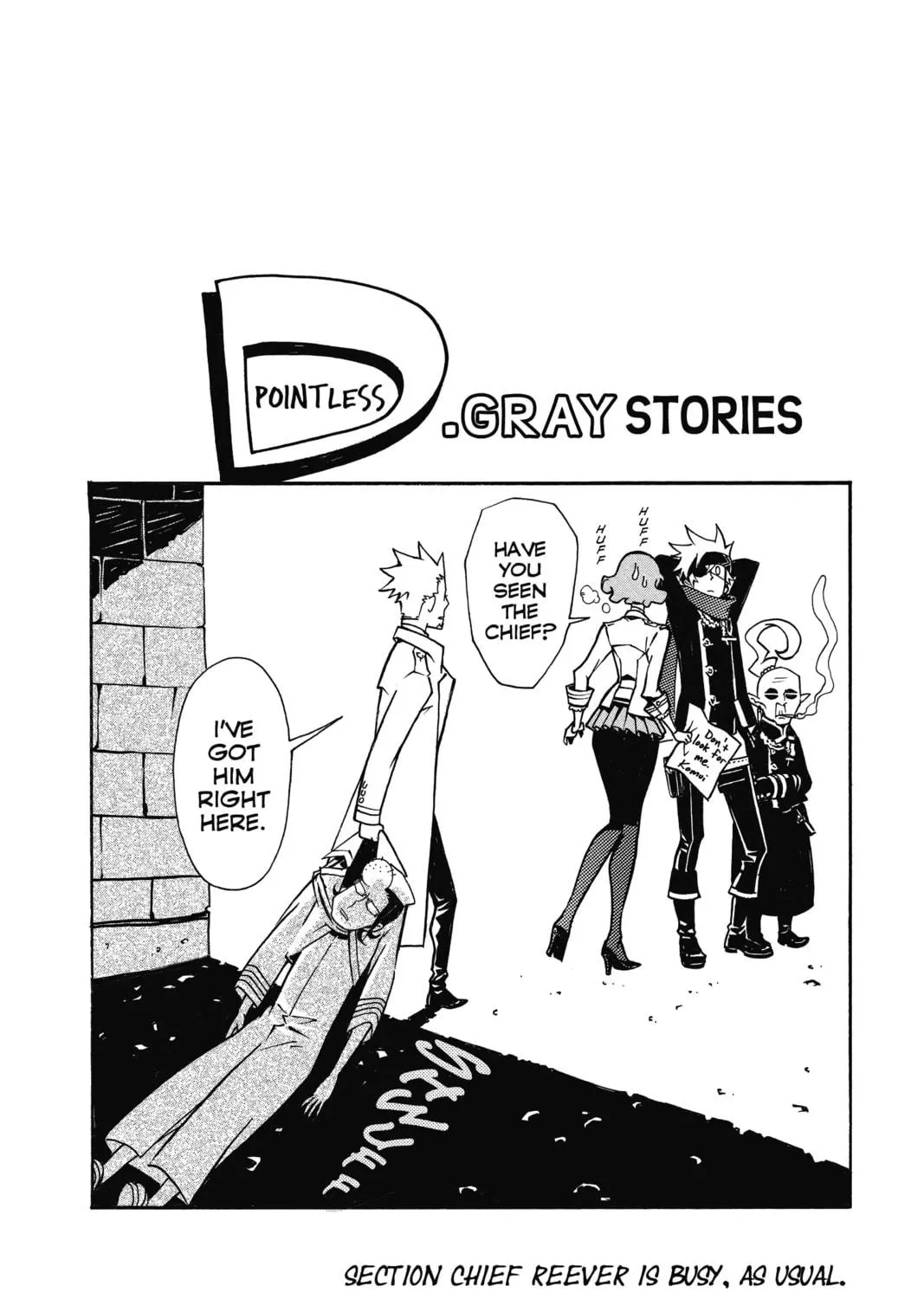 Read D.Gray-man chapter 175 image 34 on Lezhin