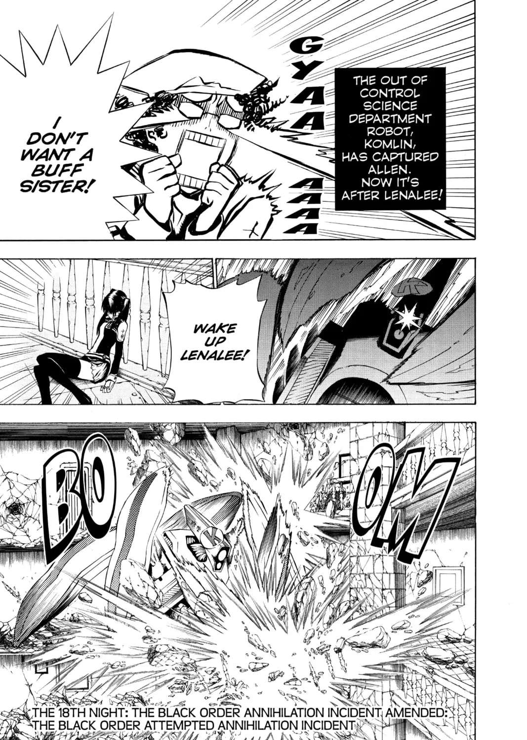 Read D.Gray-man chapter 18 image 0 on Lezhin