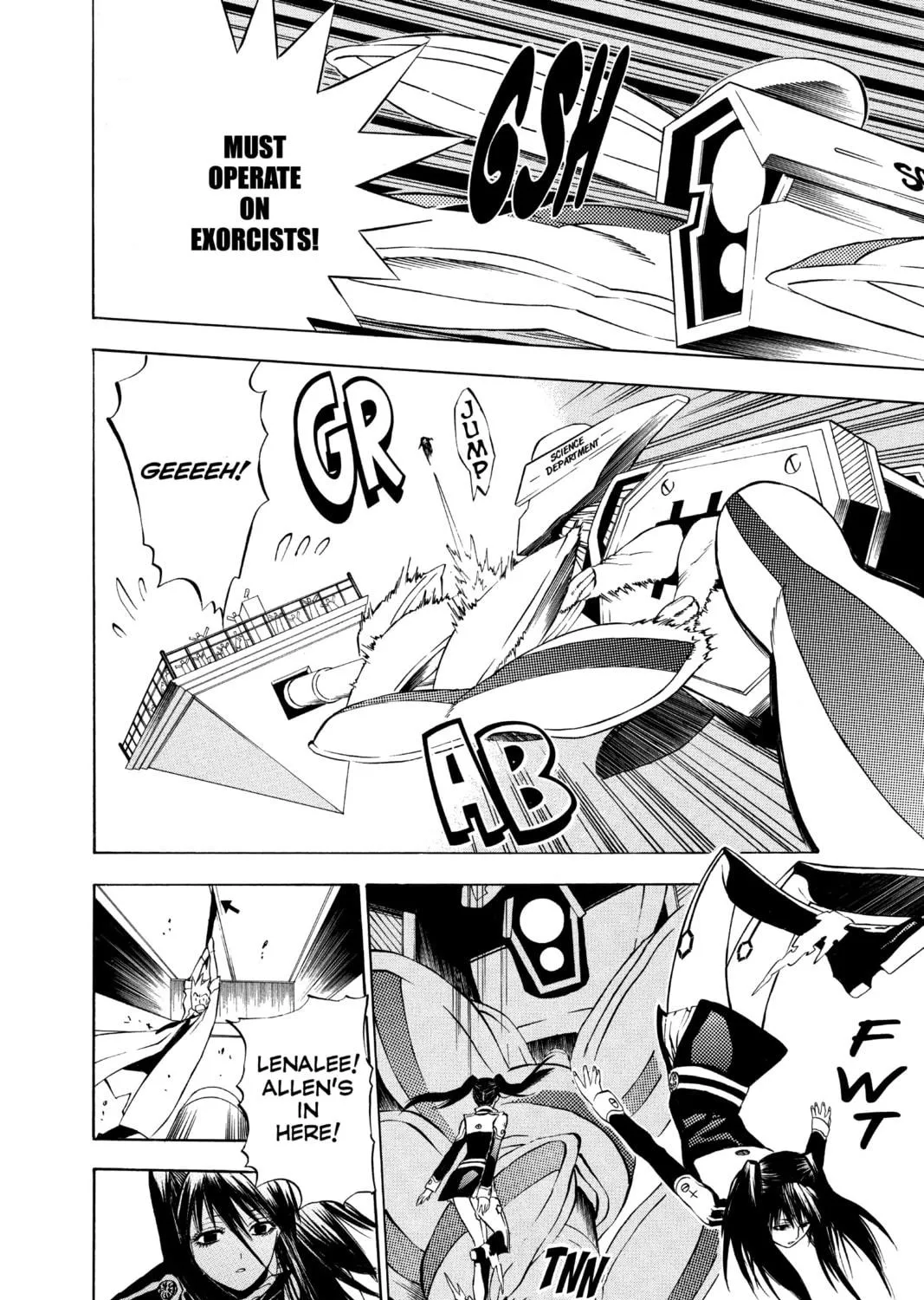 Read D.Gray-man chapter 18 image 10 on Lezhin